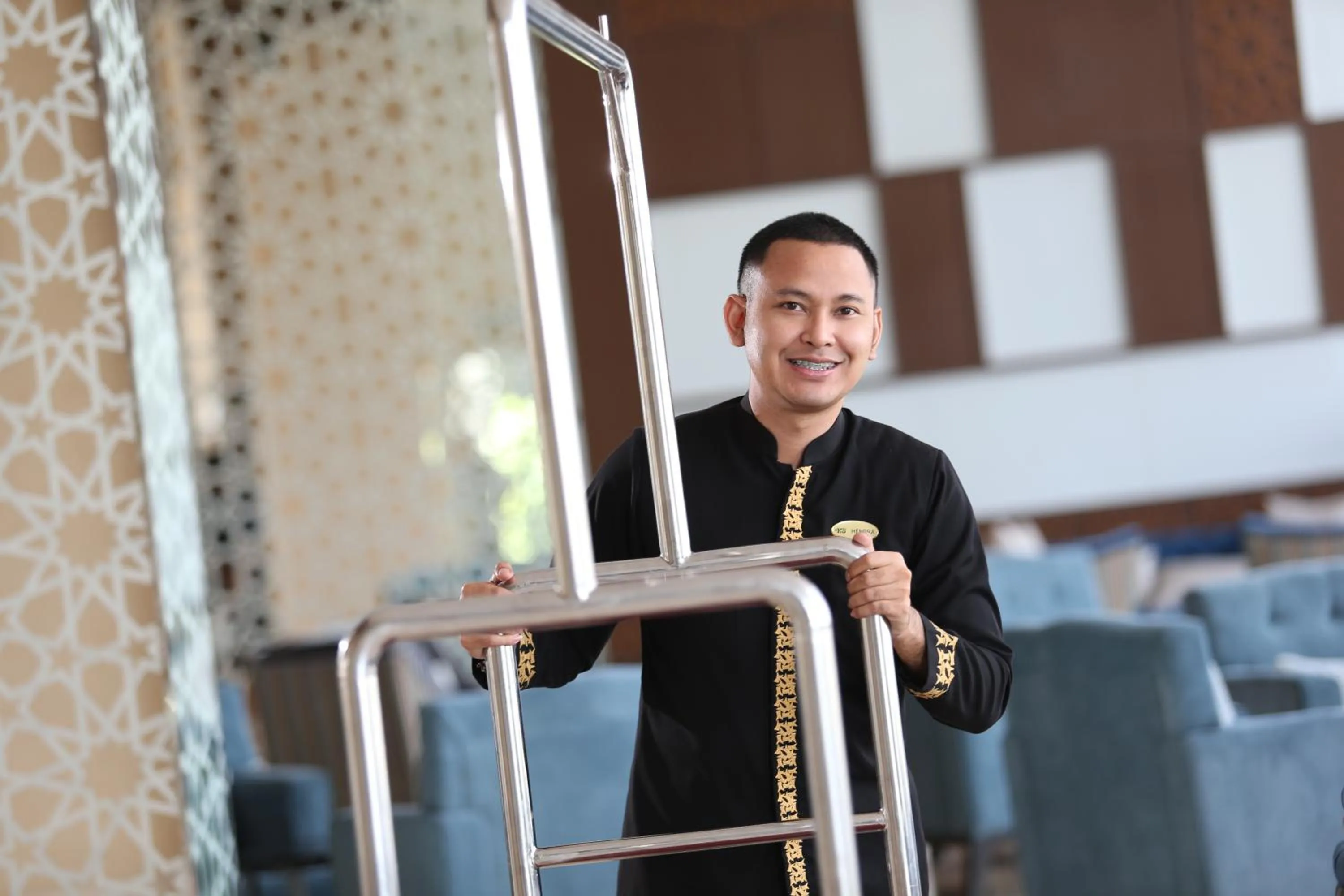 Staff in Hotel Santika Gresik