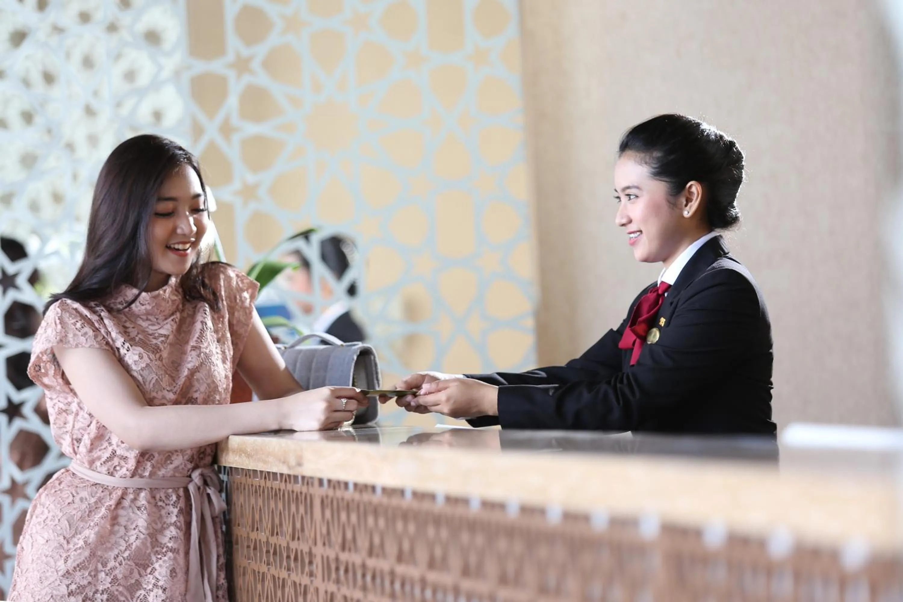 Staff in Hotel Santika Gresik