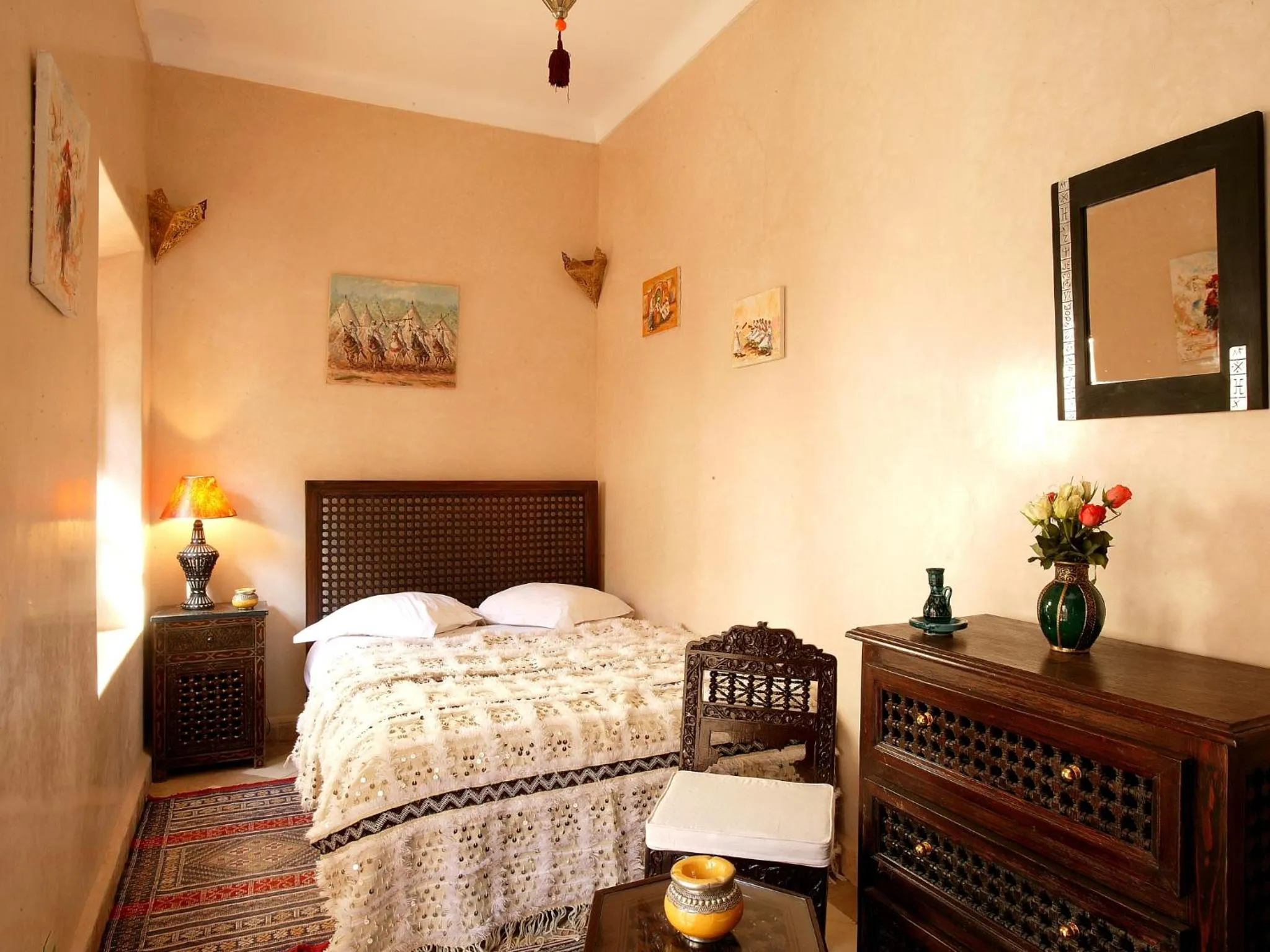 Bedroom, Bed in Riad Julia