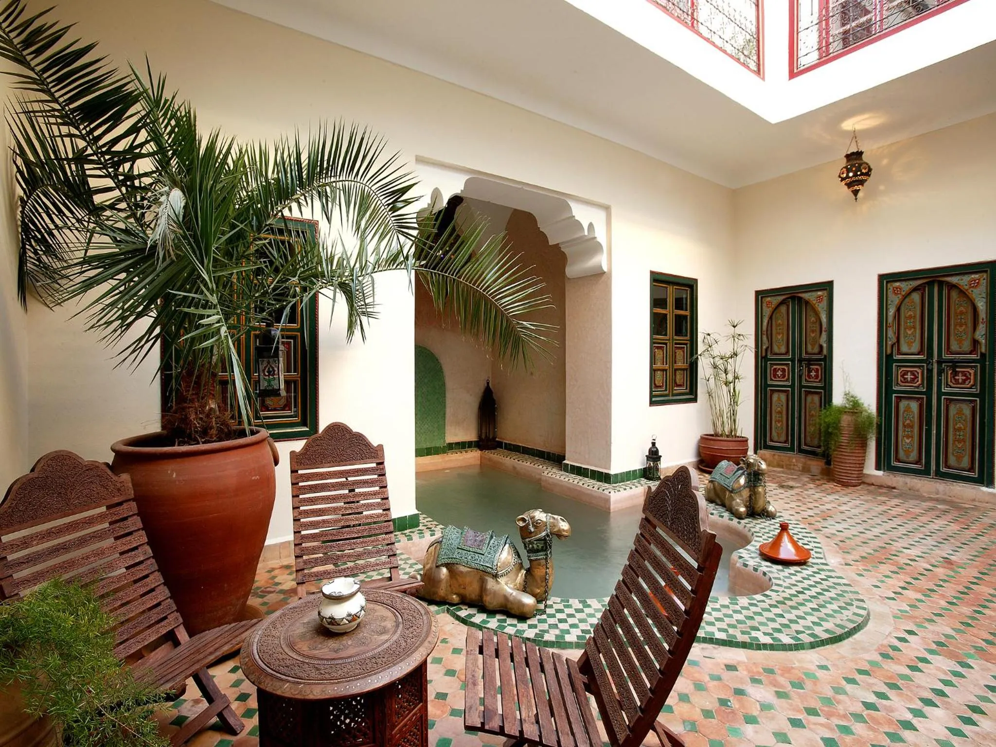 Patio in Riad Julia