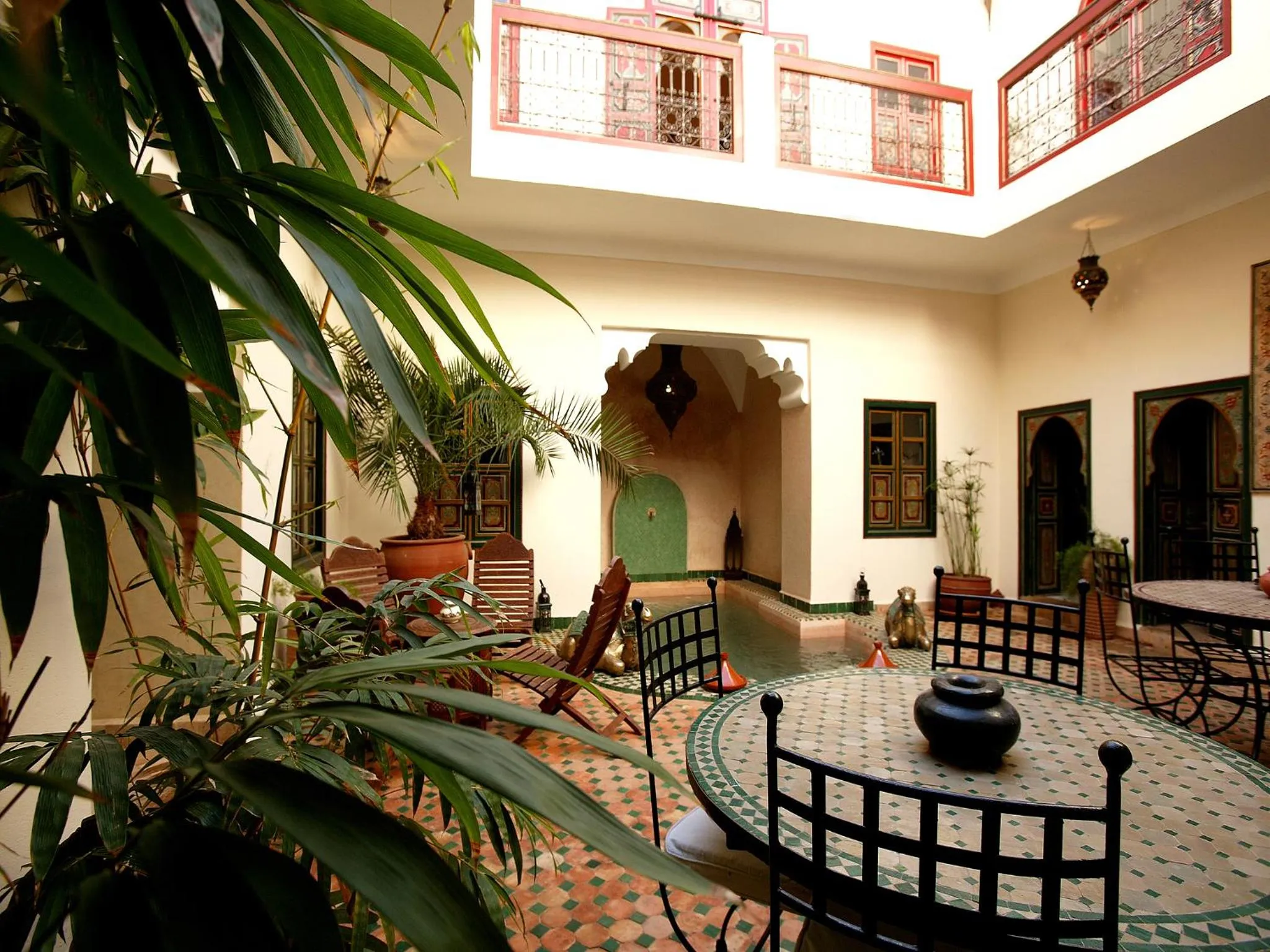 Patio in Riad Julia