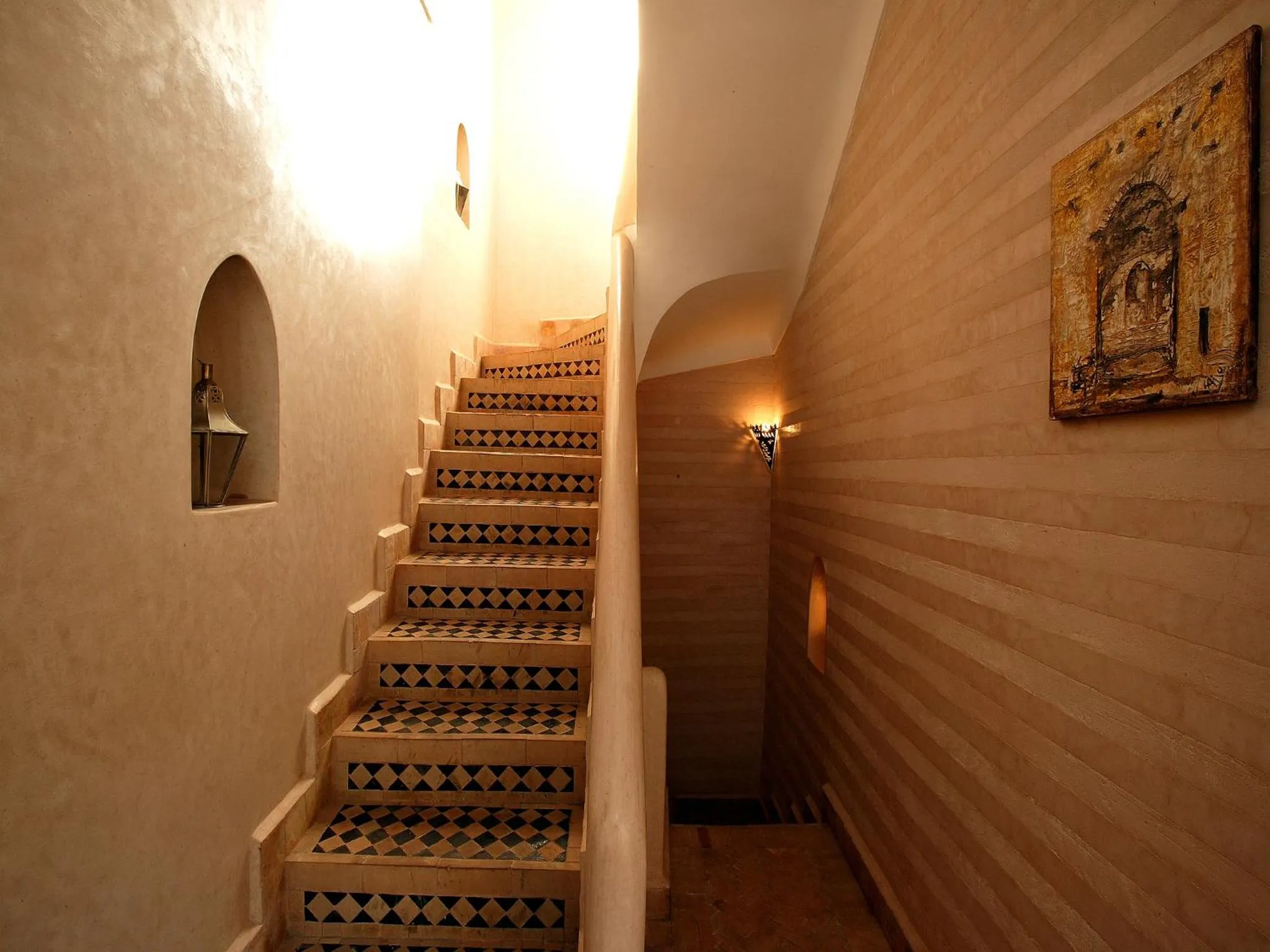 Decorative detail in Riad Julia