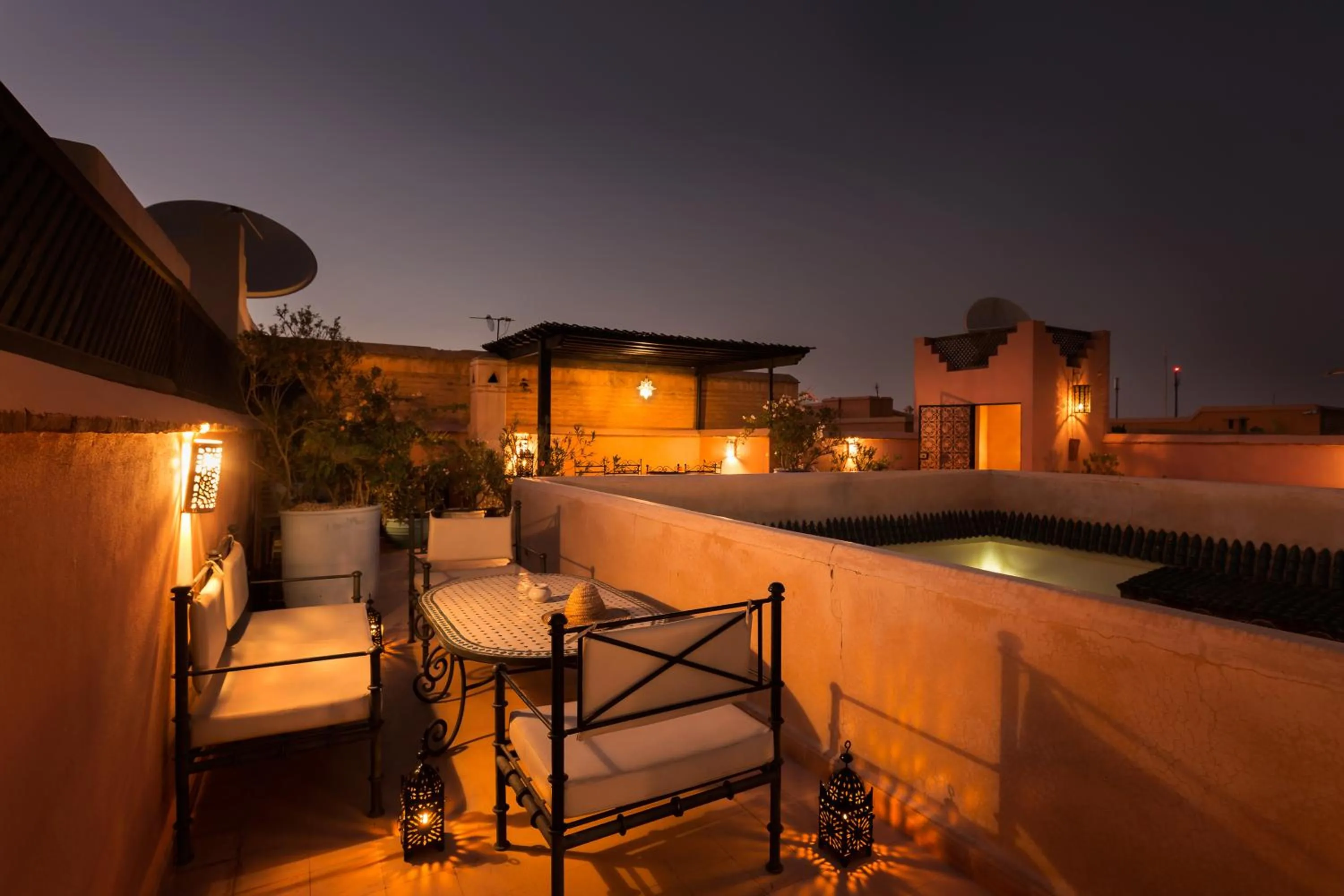 Balcony/Terrace in Riad Julia