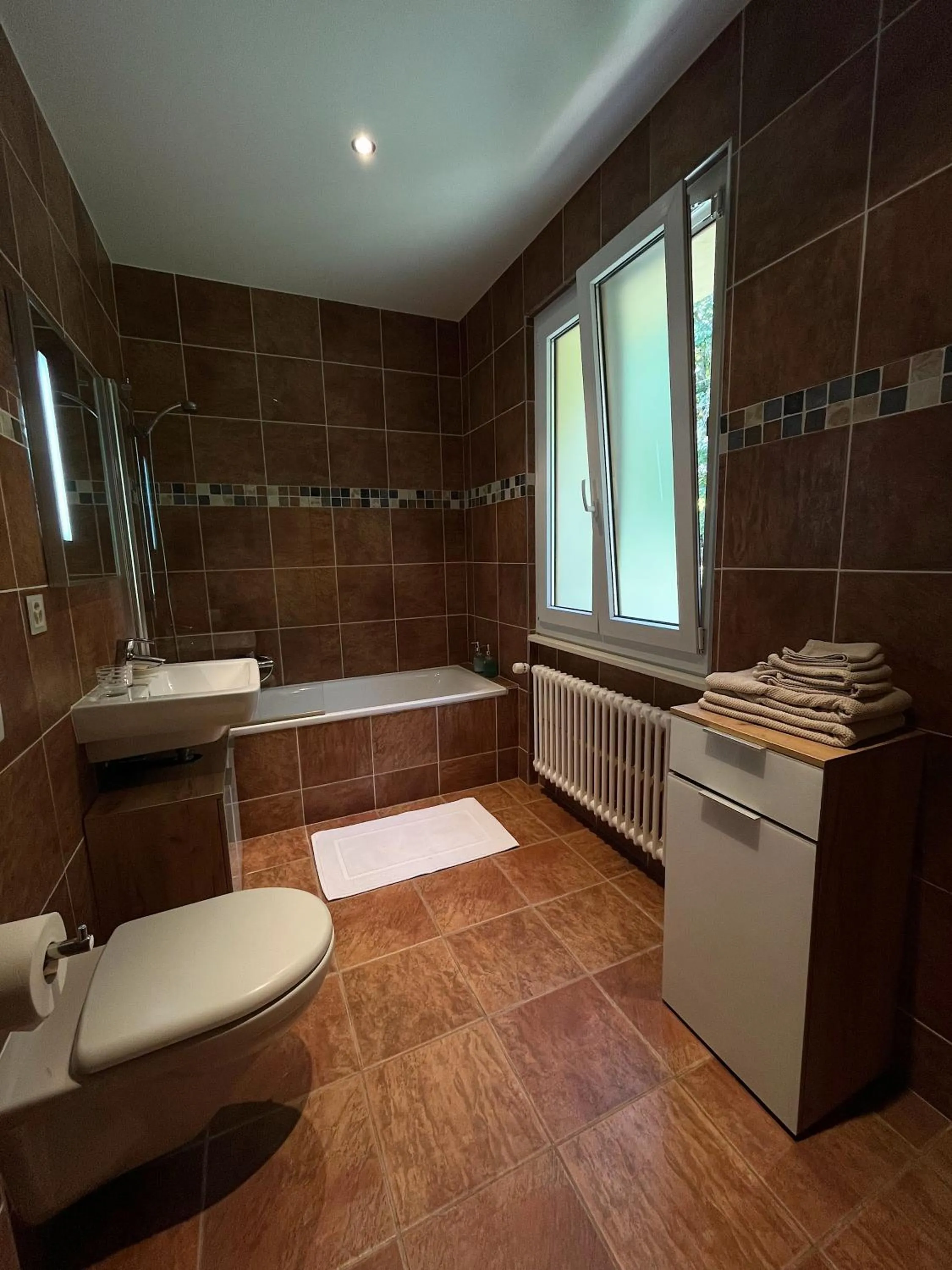 Bathroom in BnB La Clemonie