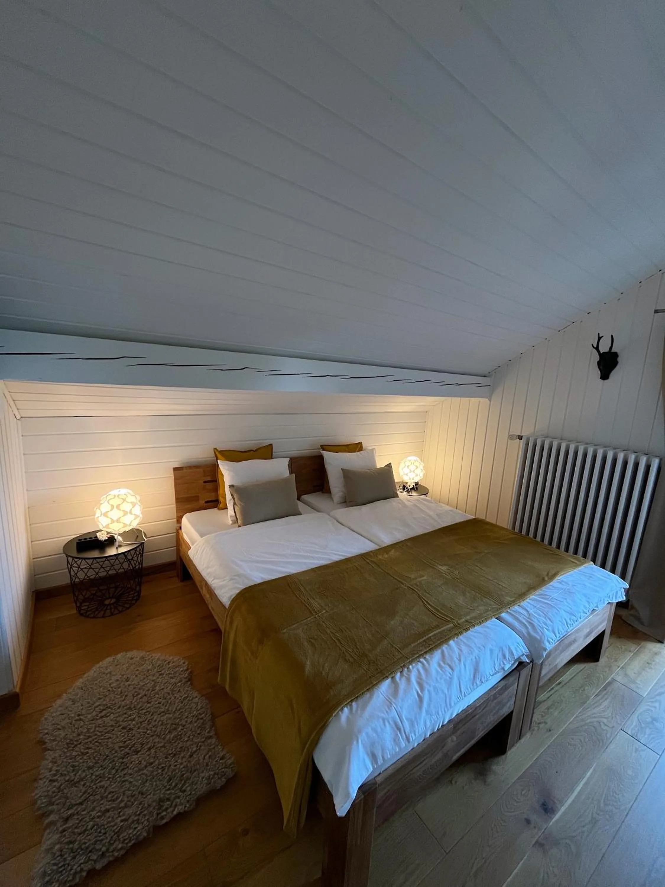 Bedroom, Bed in BnB La Clemonie