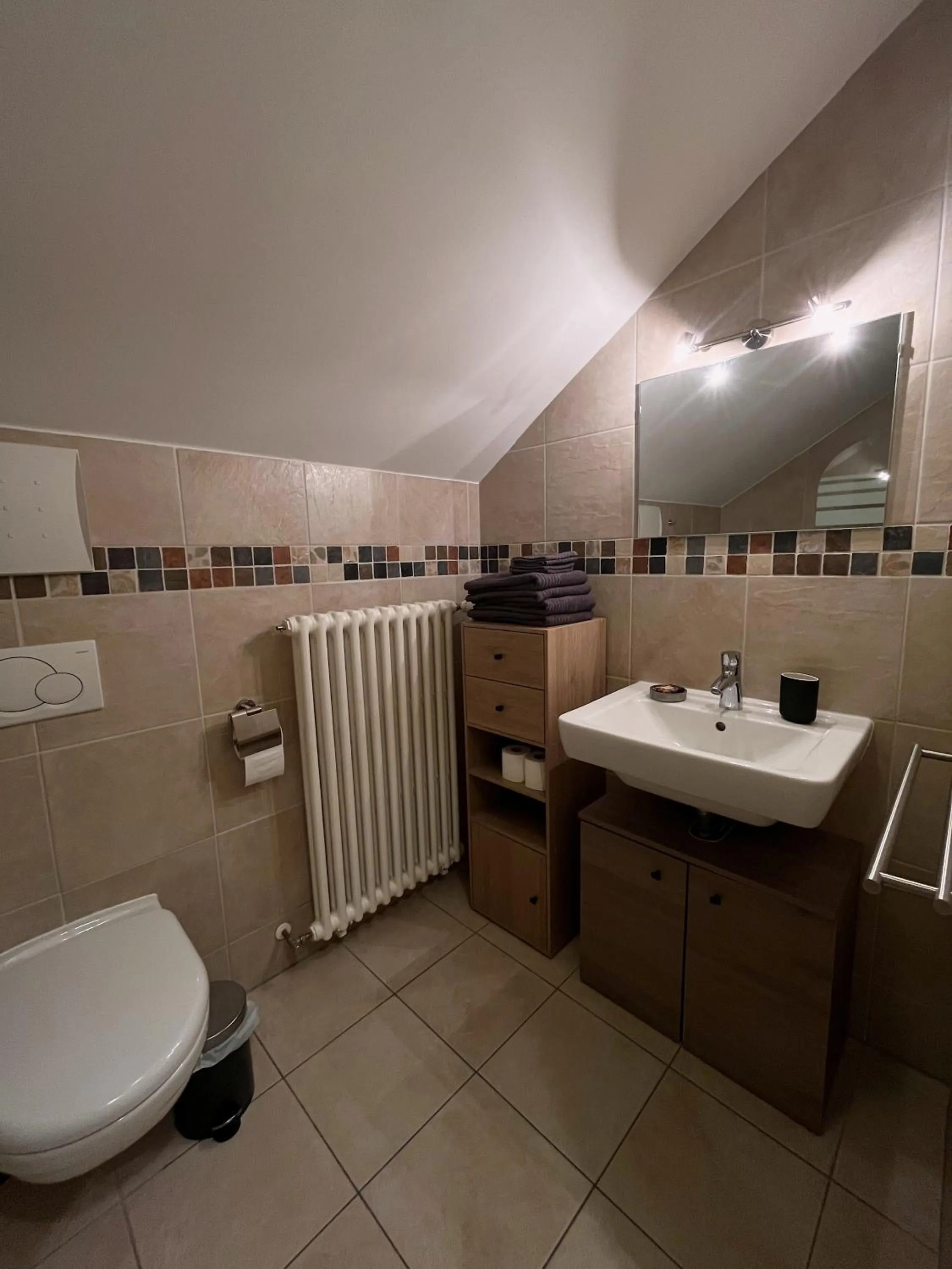 Bathroom in BnB La Clemonie