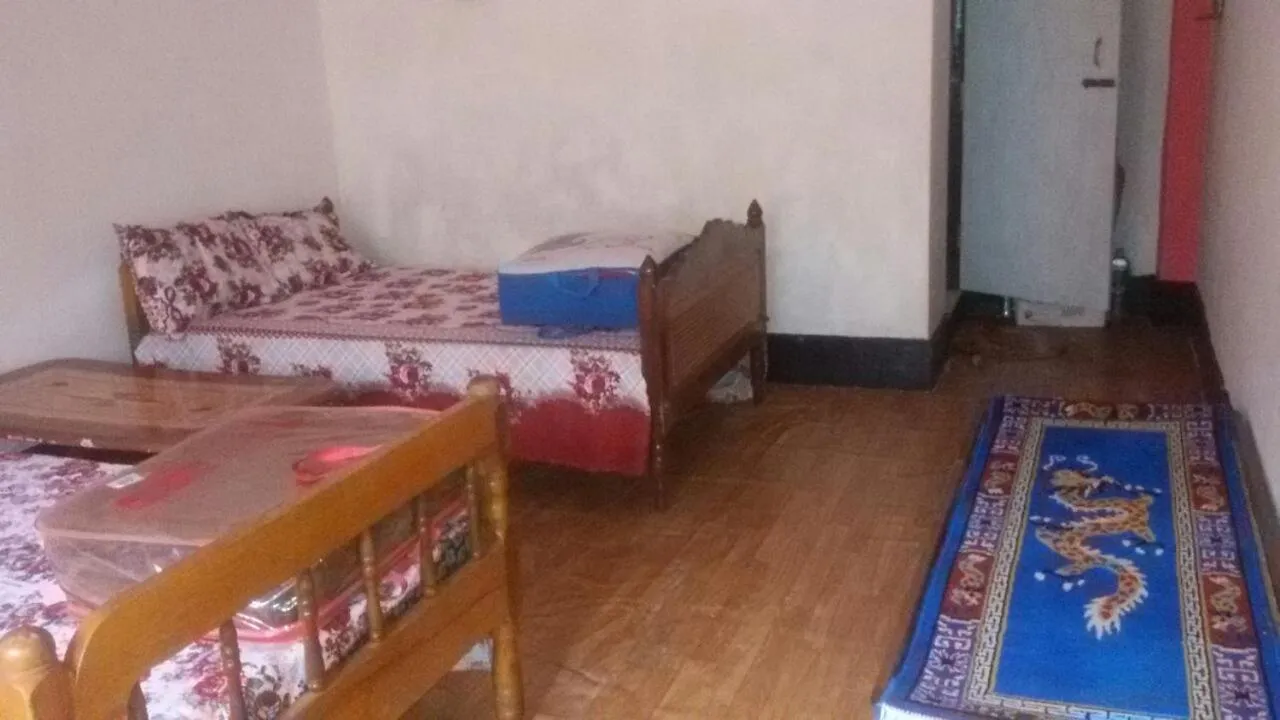 Bed in Vamoose Bhutia Homestay