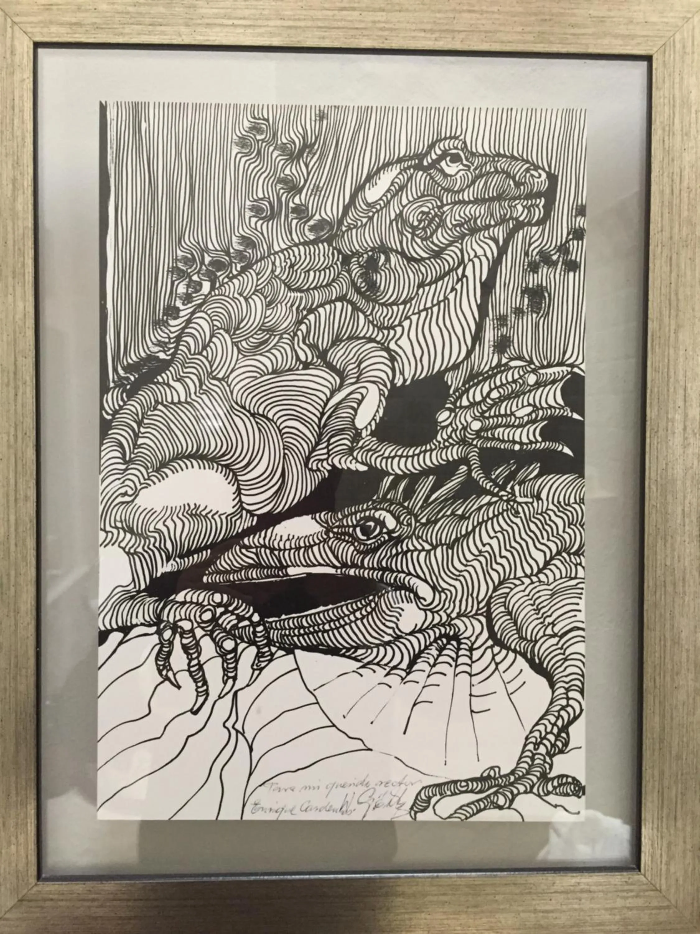 Decorative detail in Quinta Luna