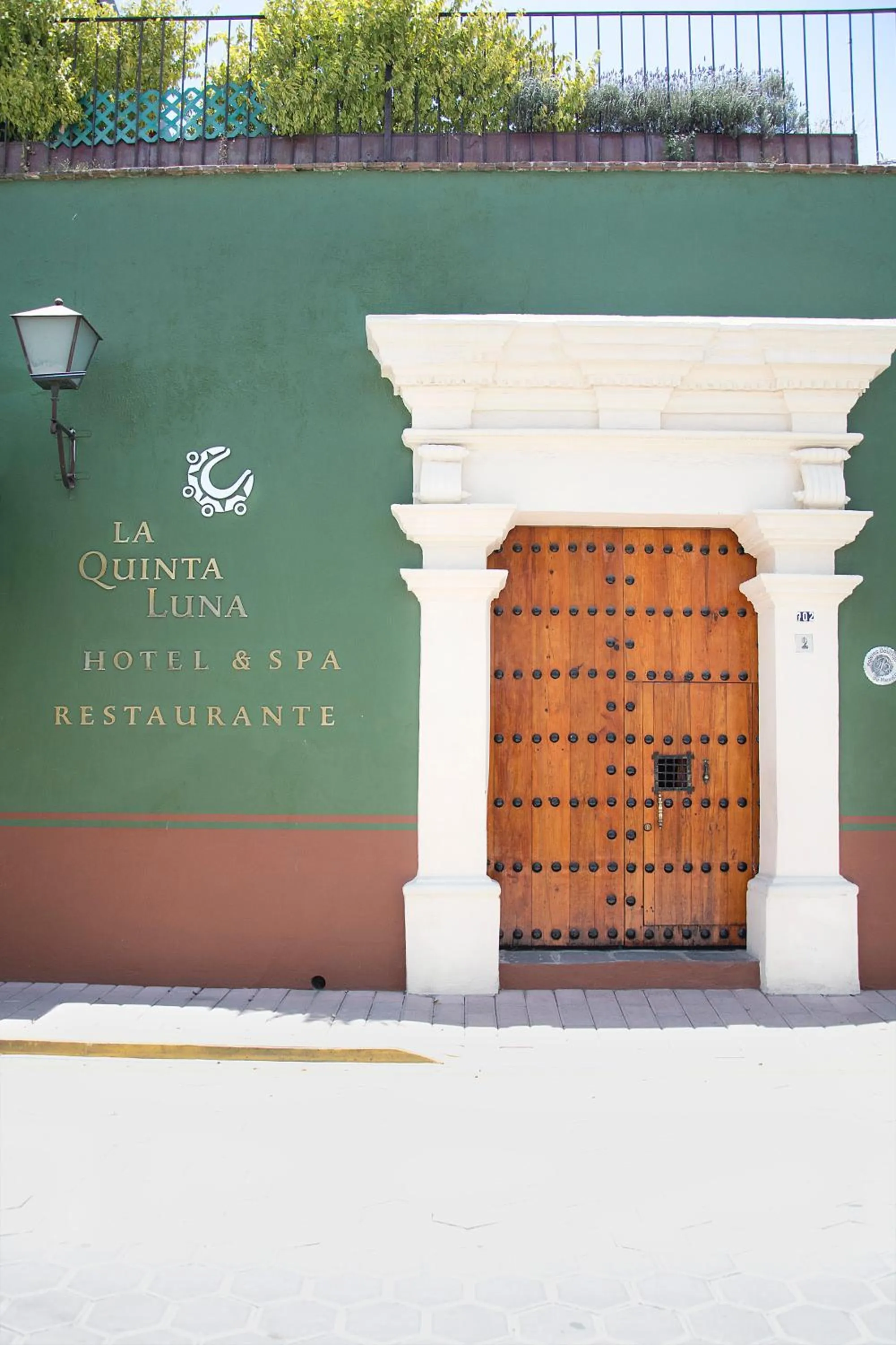 Facade/entrance in Quinta Luna