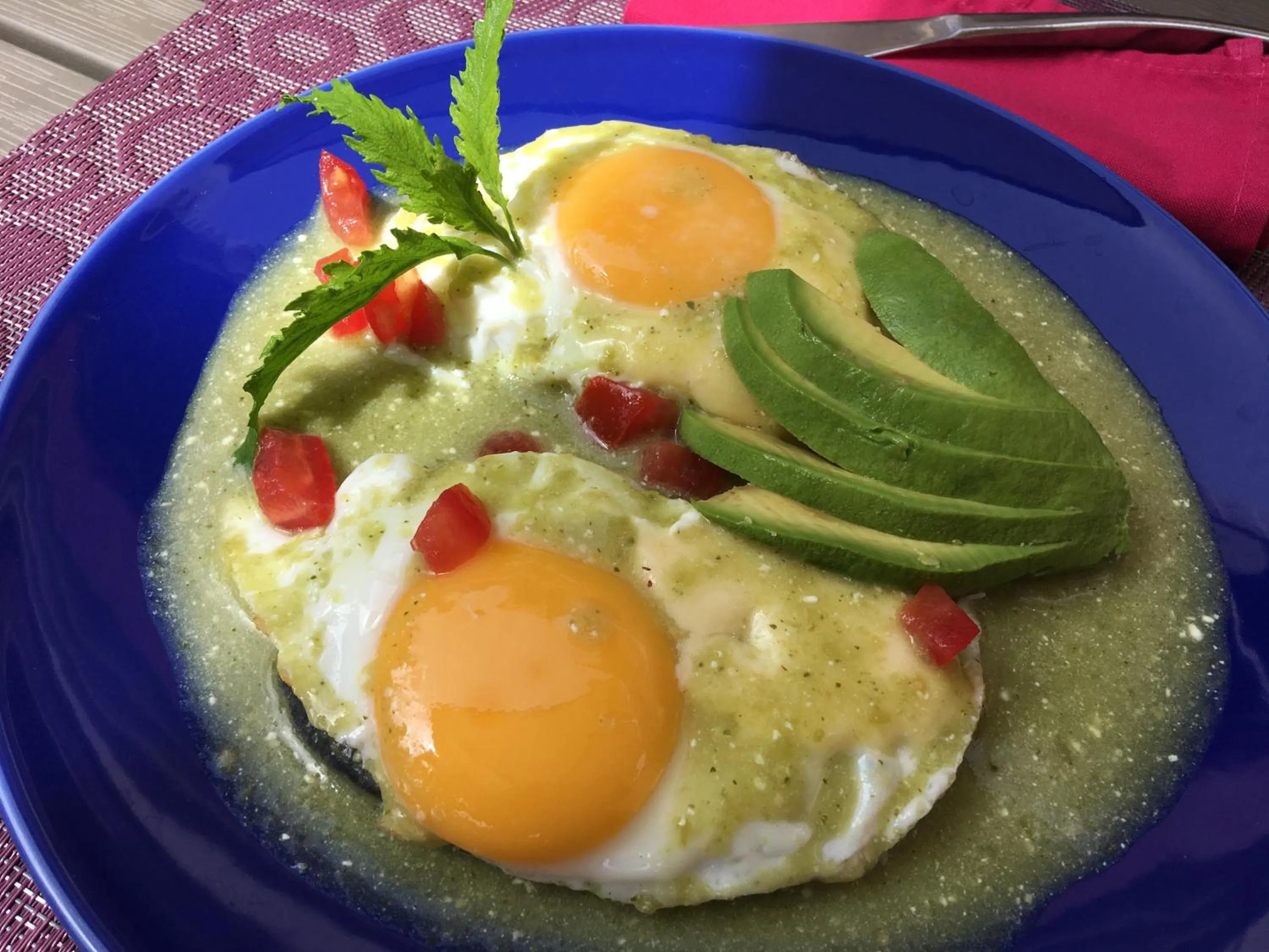 American breakfast in Quinta Luna