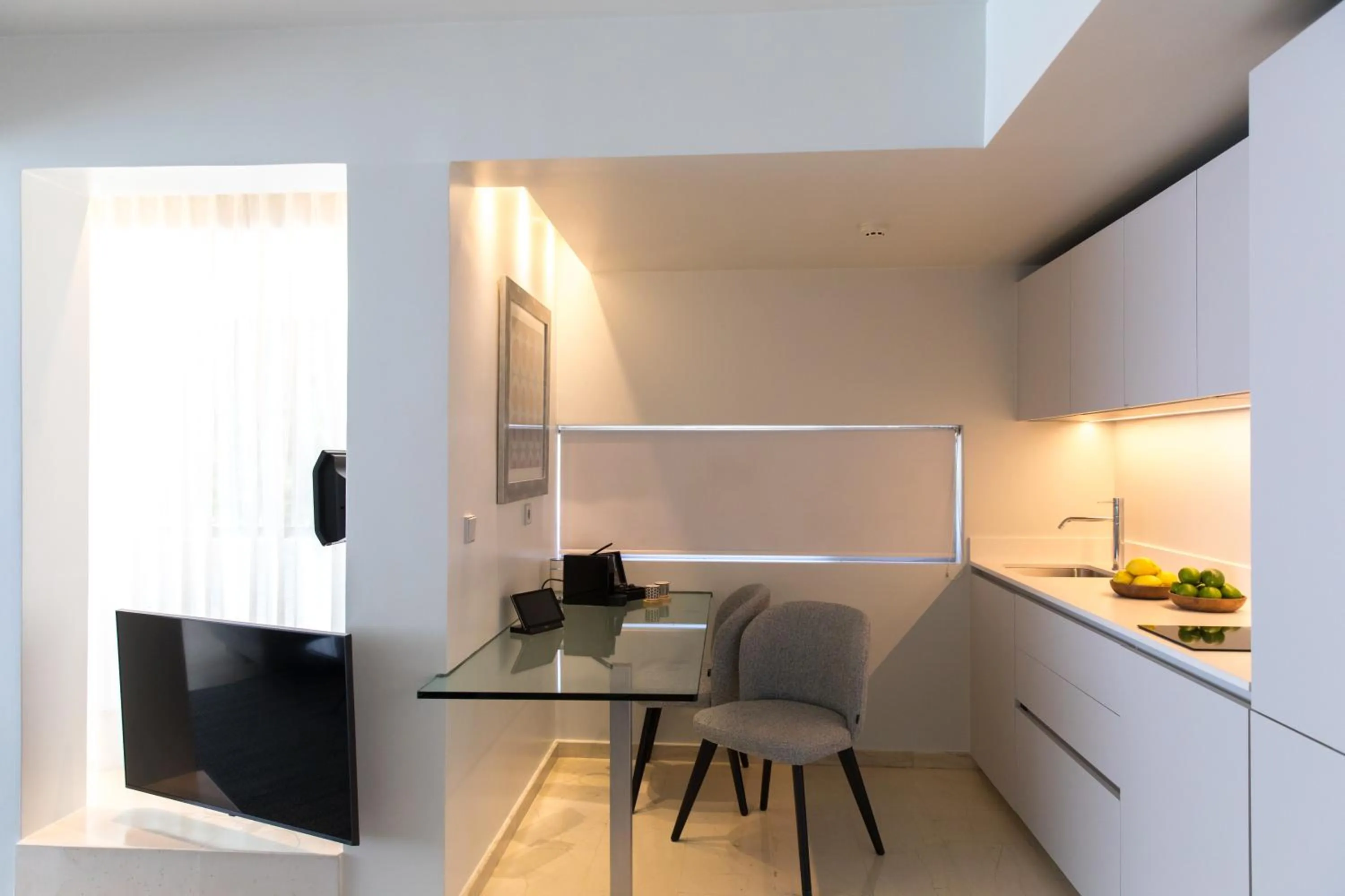 Kitchen or kitchenette in Brasil Suites Boutique Hotel