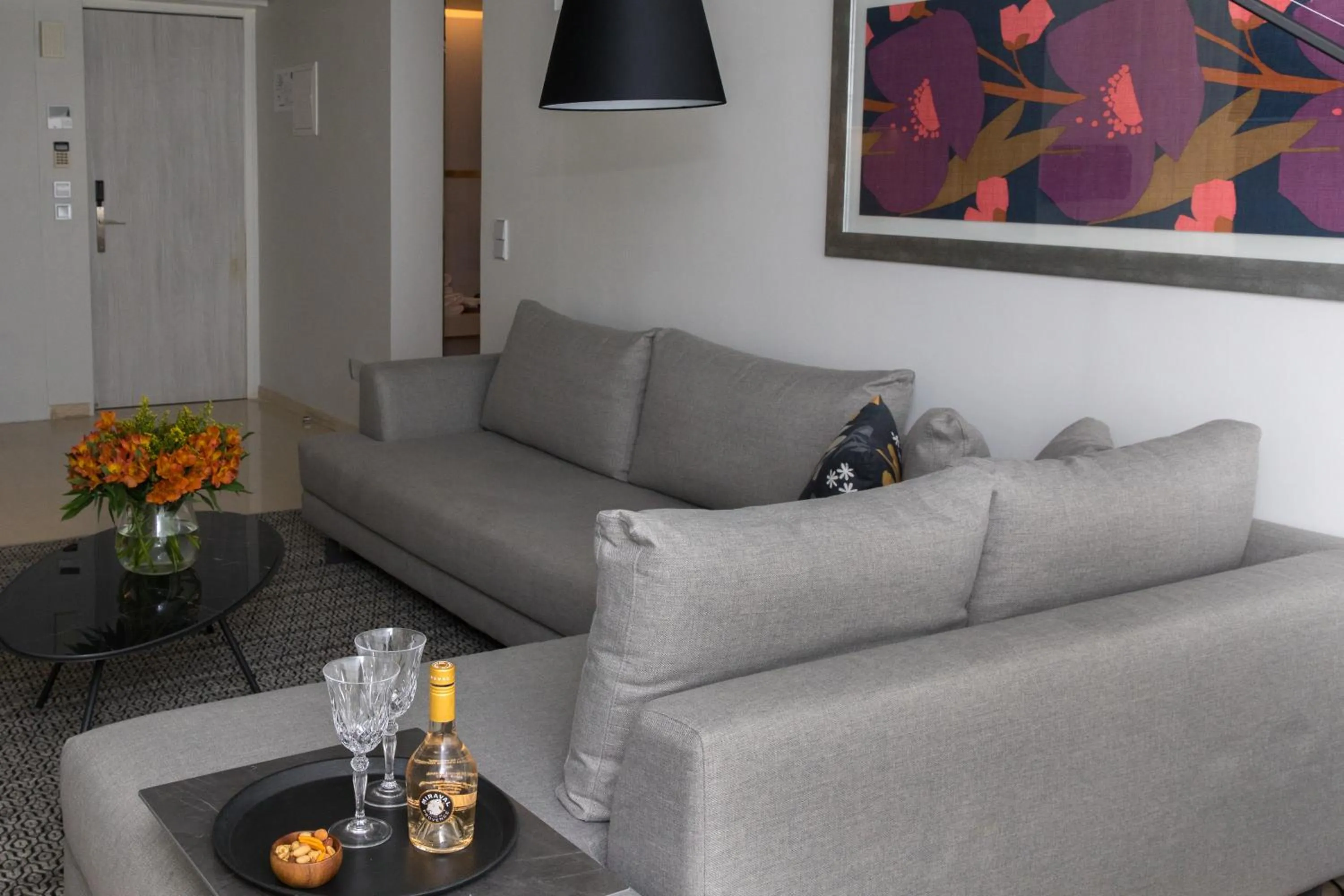 Living room in Brasil Suites Boutique Hotel