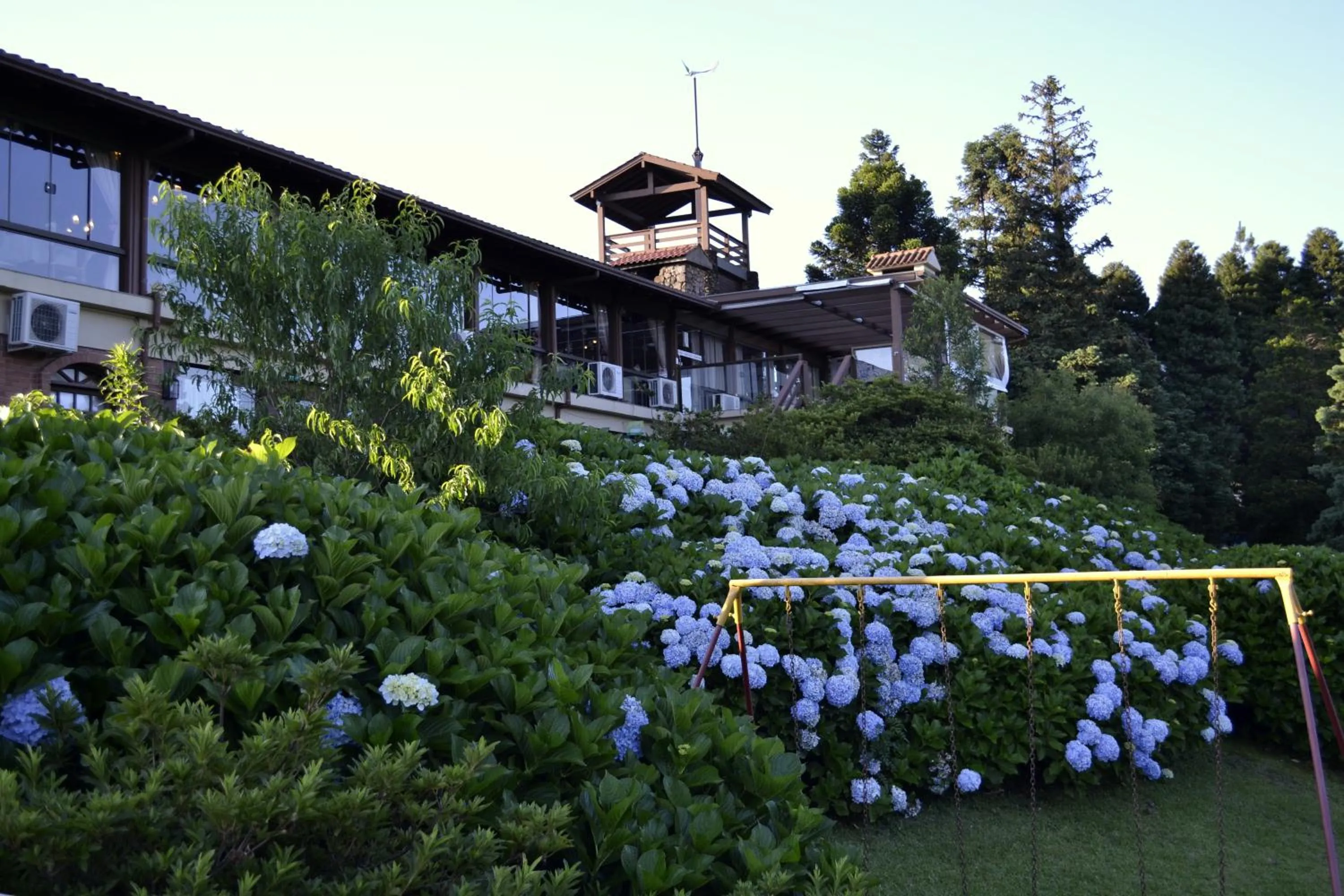 Balcony/Terrace in Hotel Bangalôs da Serra