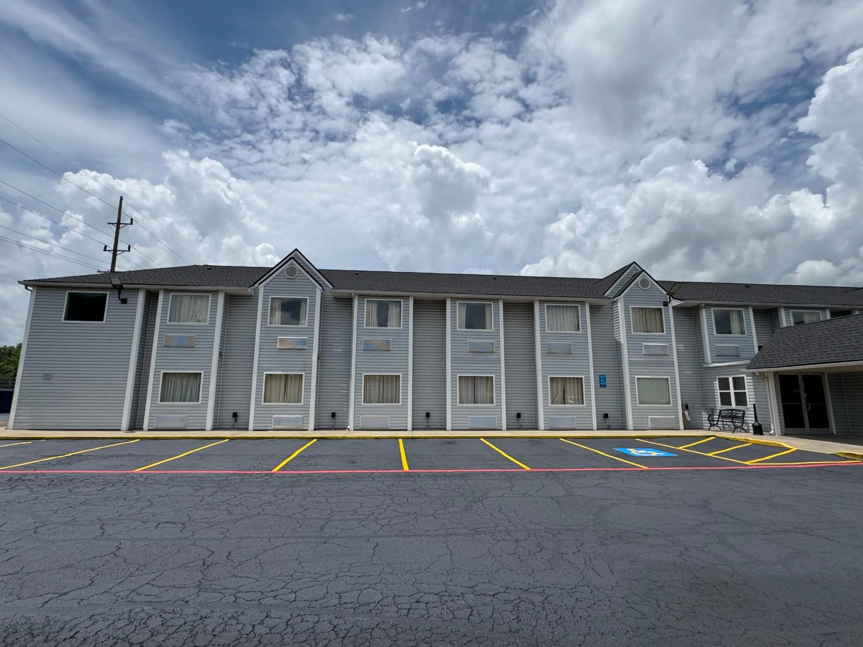 Property building in Americas Best Value Inn and Suites Ada