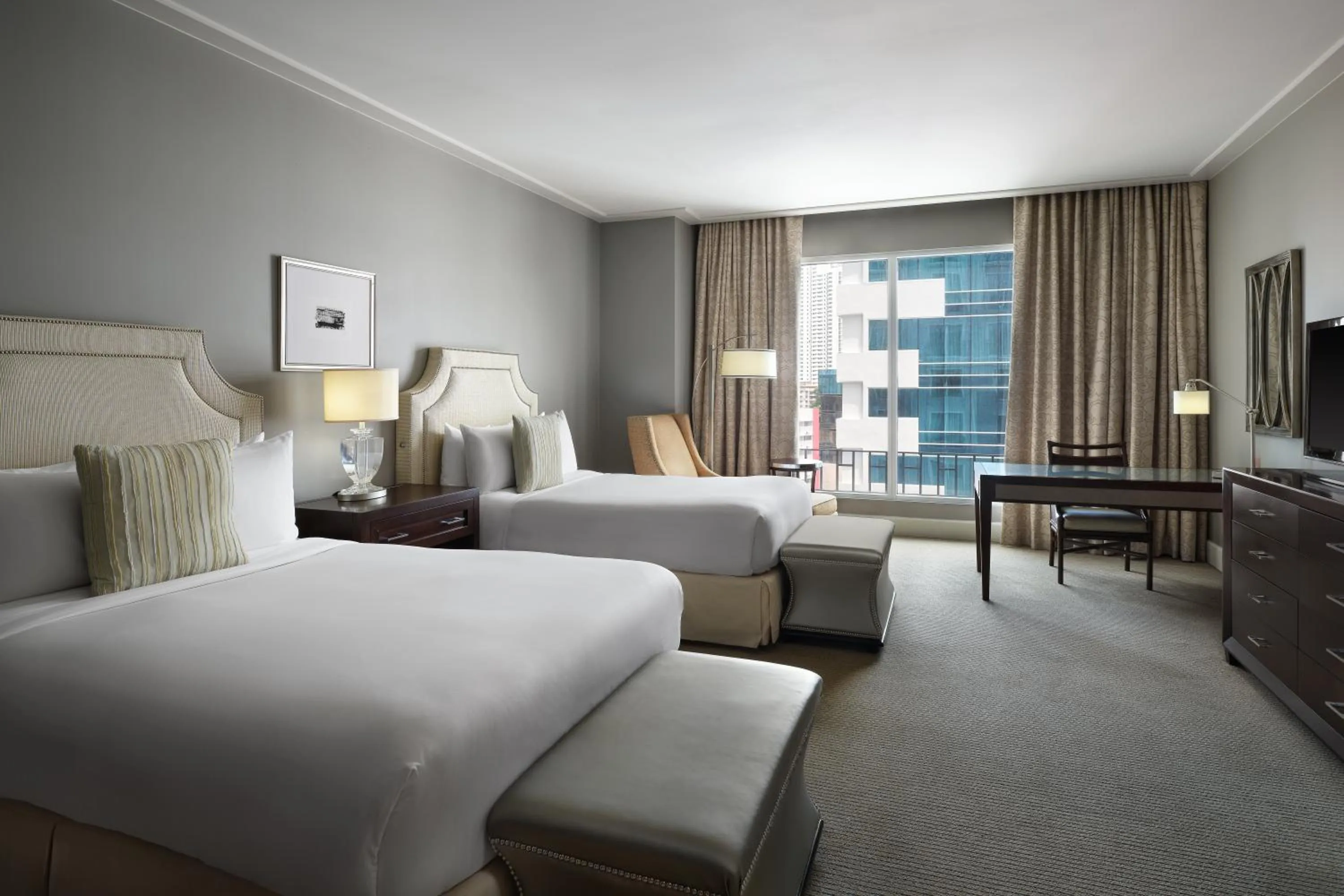 View (from property/room), Bed in Bristol Panama, a Registry Collection Hotel