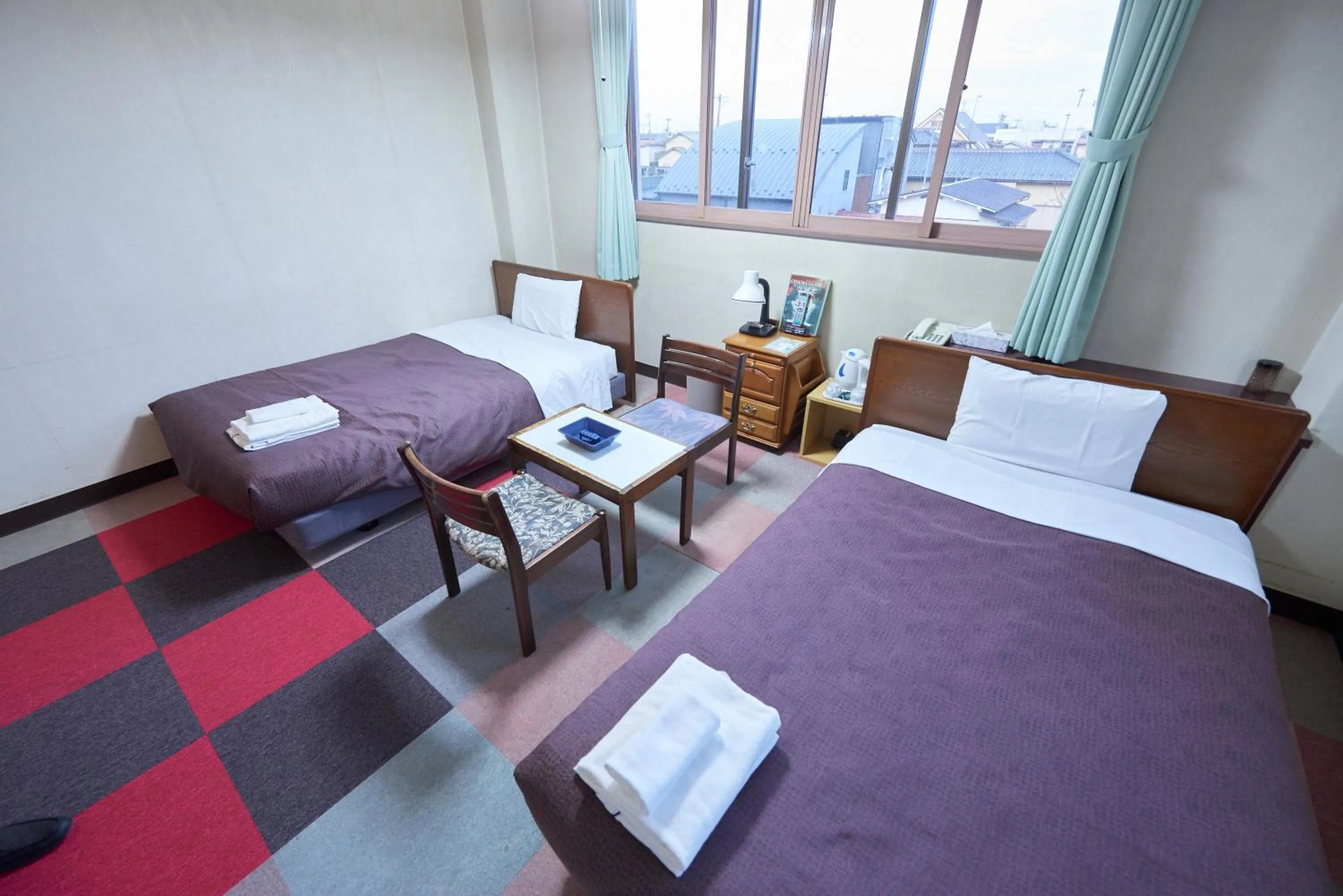 Bed in Hotel Select Inn Furukawa