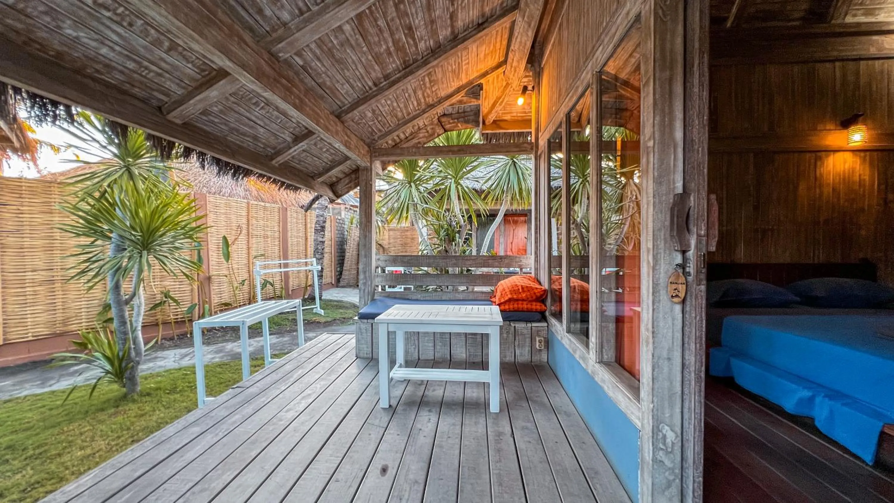 Garden view in Coconut Dream