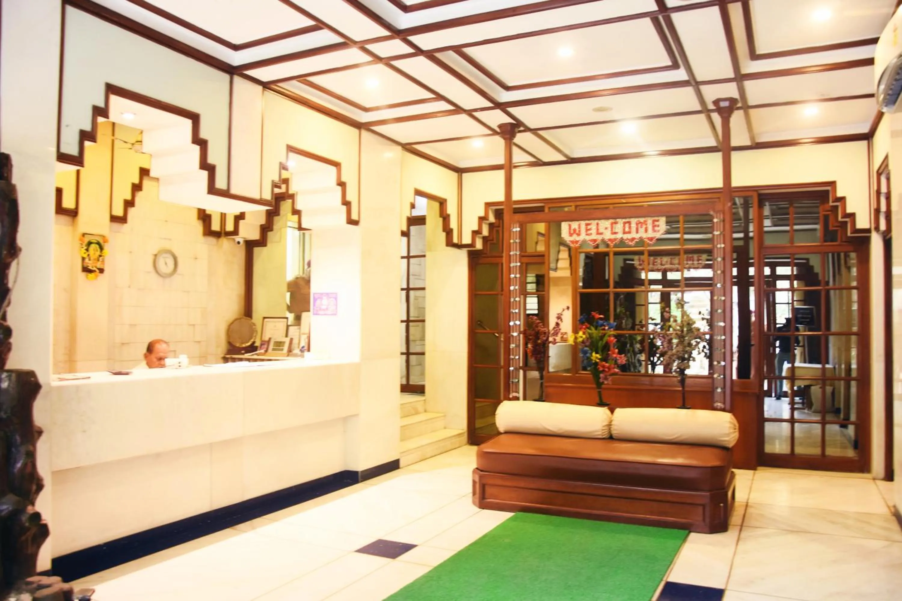 Lobby or reception in Garden Hotel