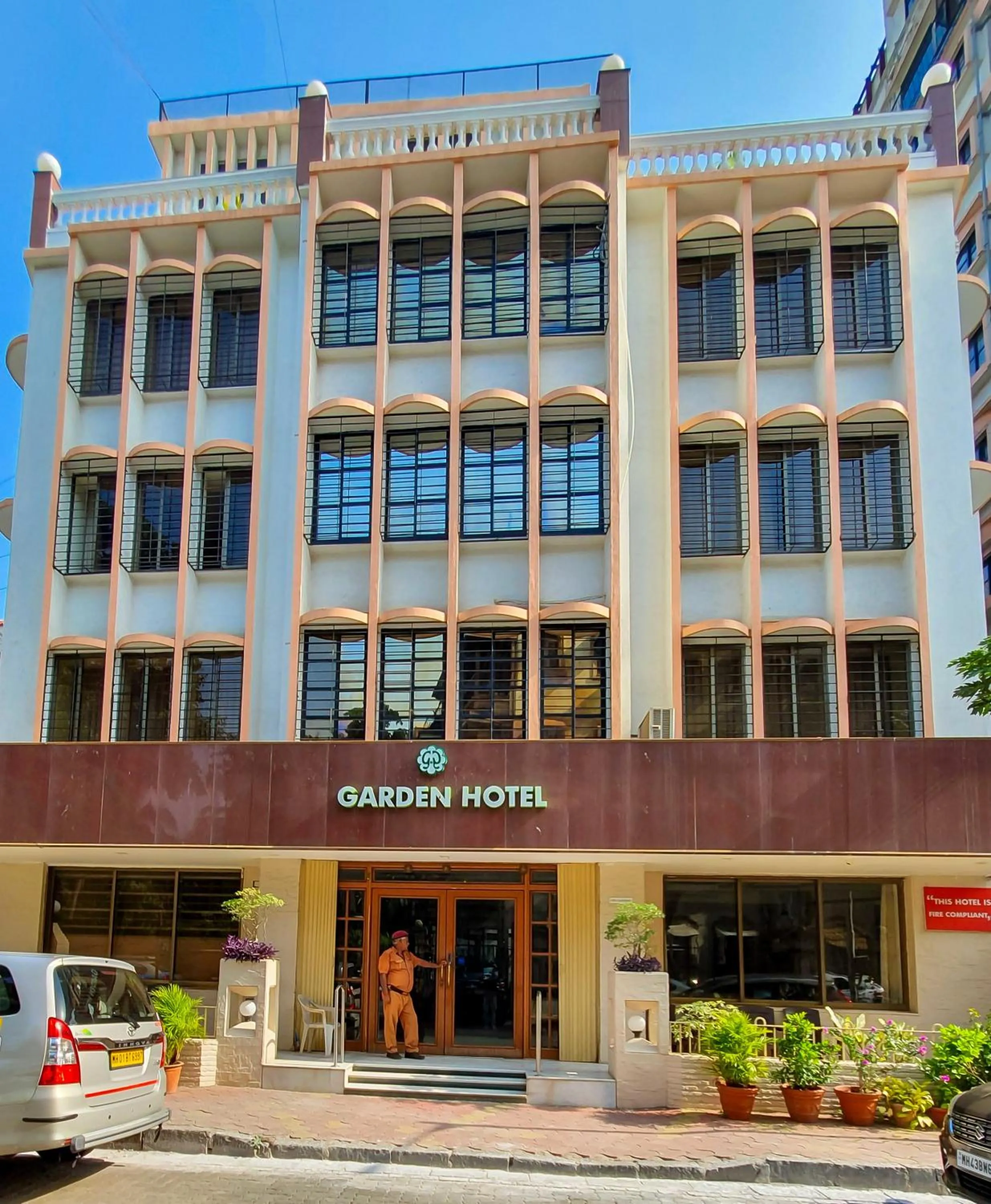 Facade/entrance in Garden Hotel