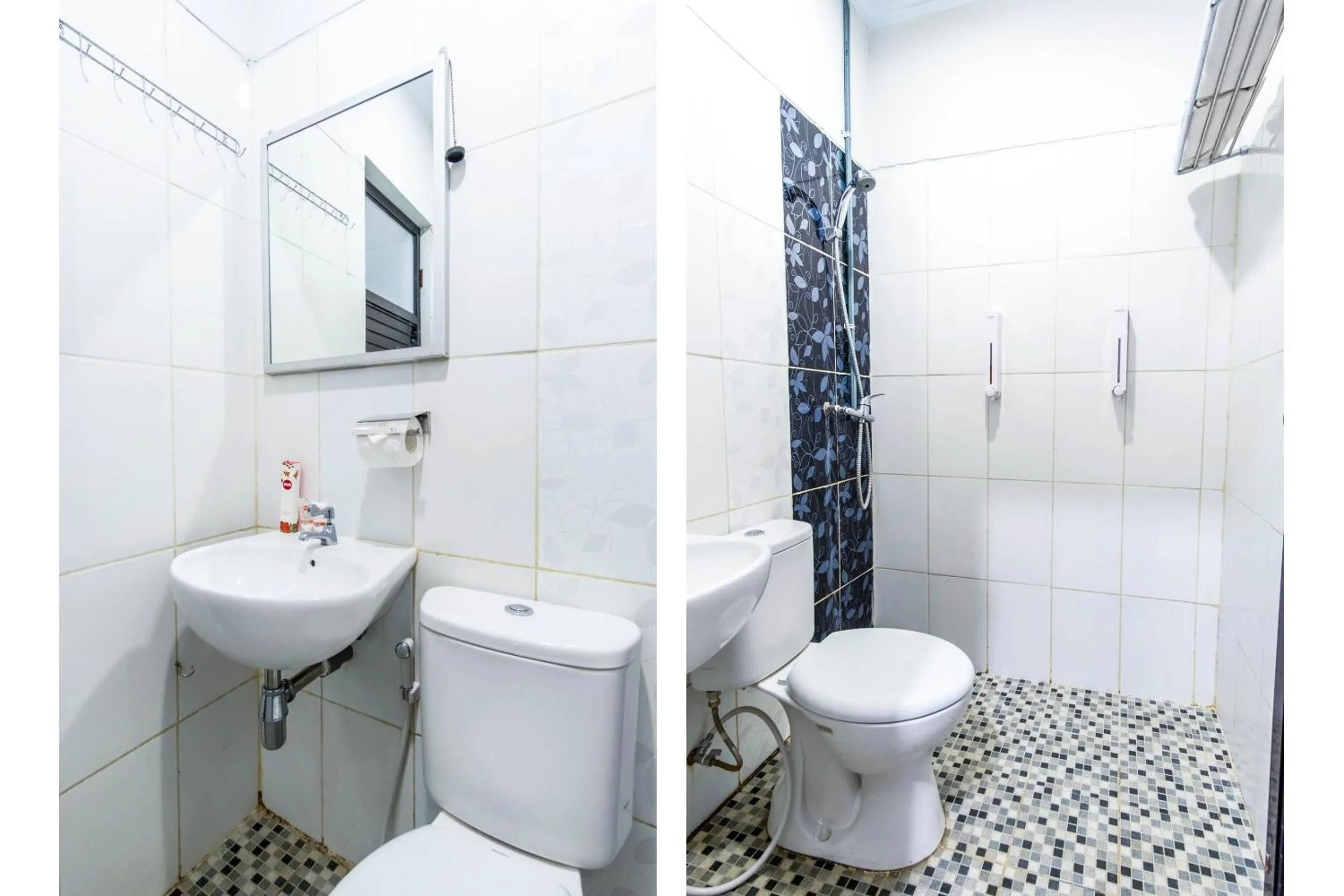 Bathroom in Hotel O Helvetia Residence