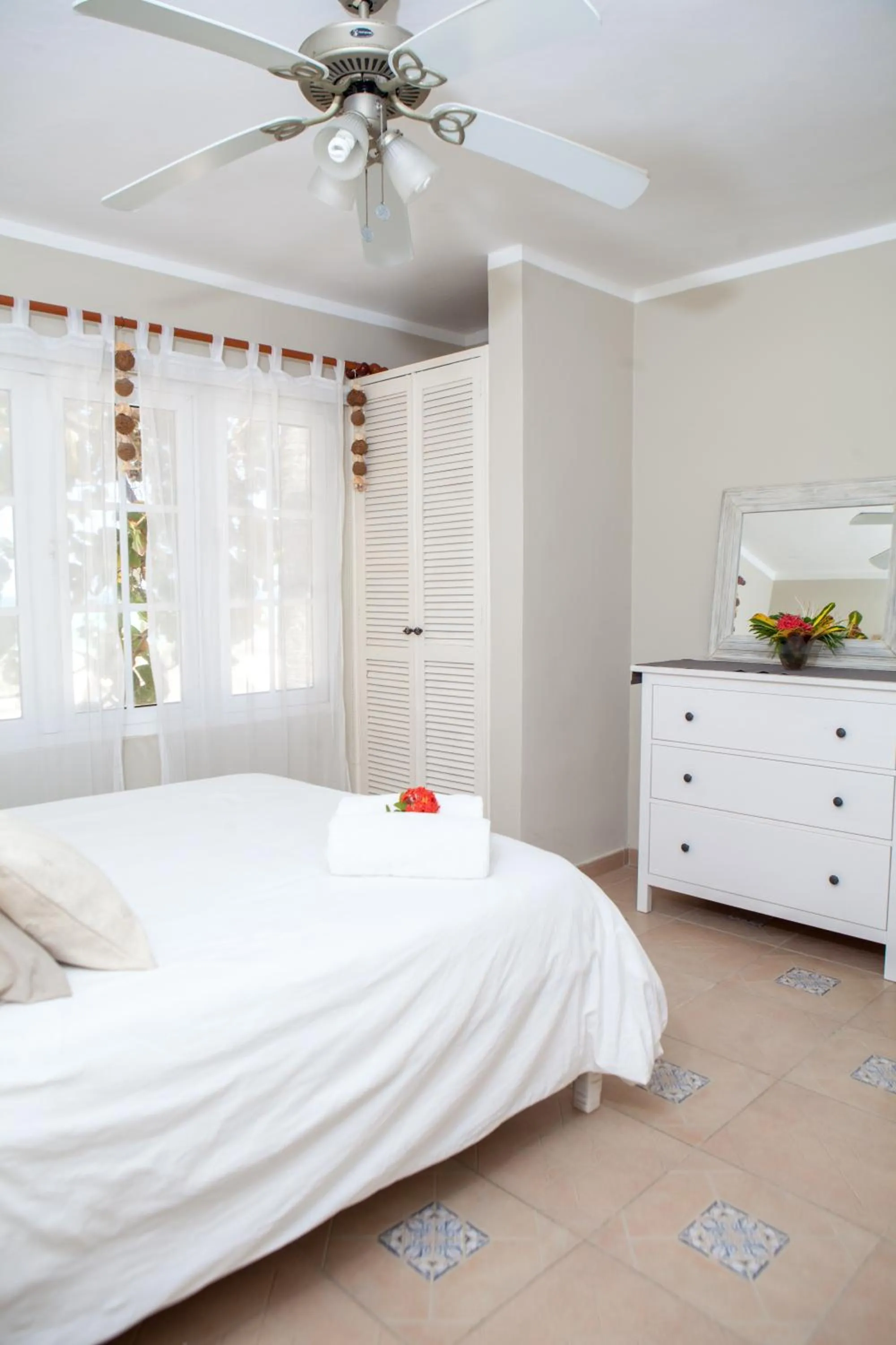 Decorative detail, Bed in Villas Chiara Punta Cana