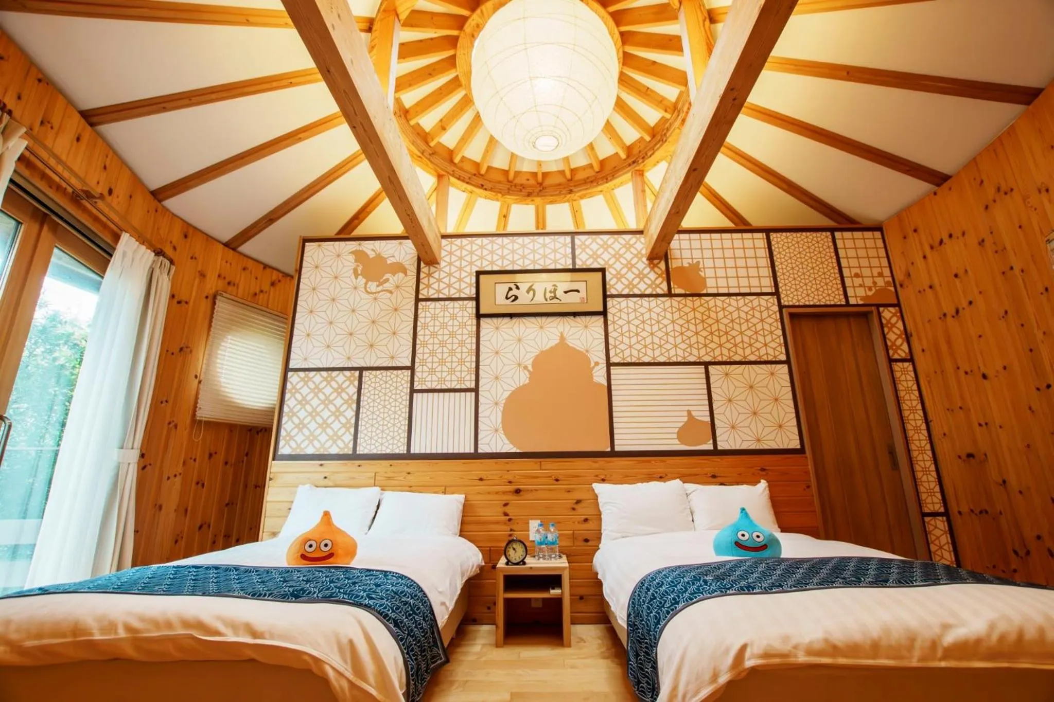 Bed in GRAND CHARIOT Hokutoshichisei 135°