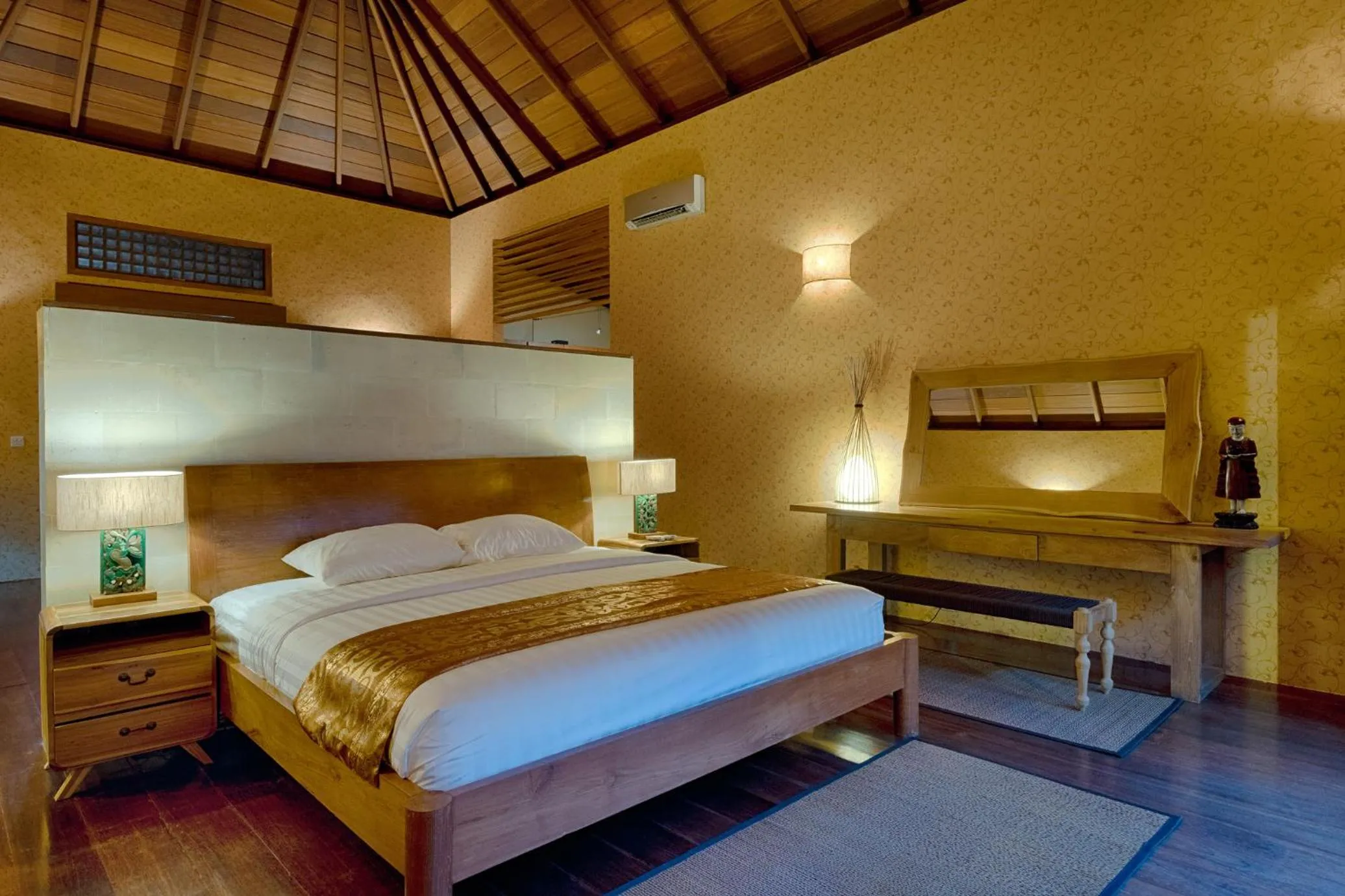 Bed in Ketewel Villa by Sanga Sanga Hospitality