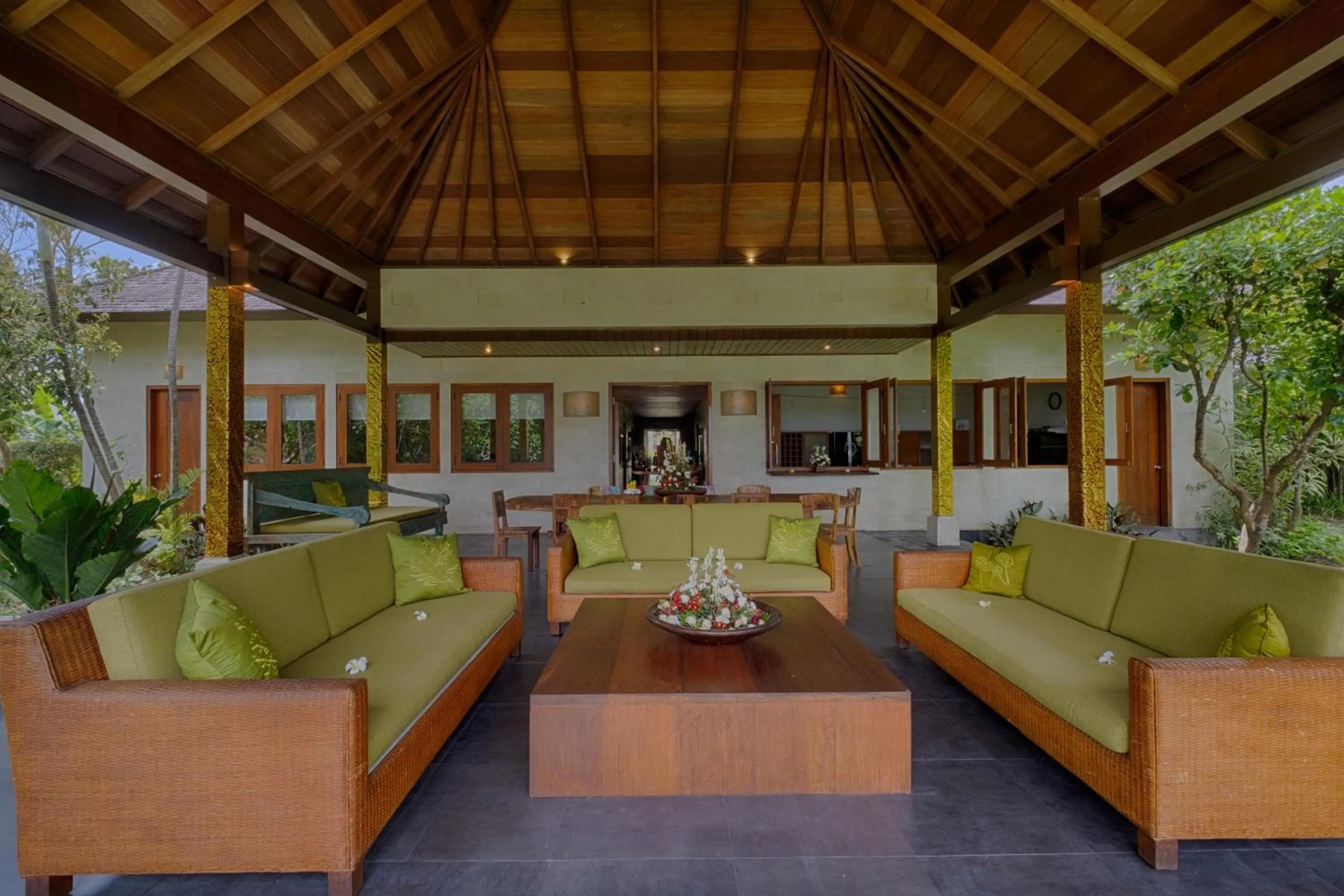 Living room in Ketewel Villa by Sanga Sanga Hospitality