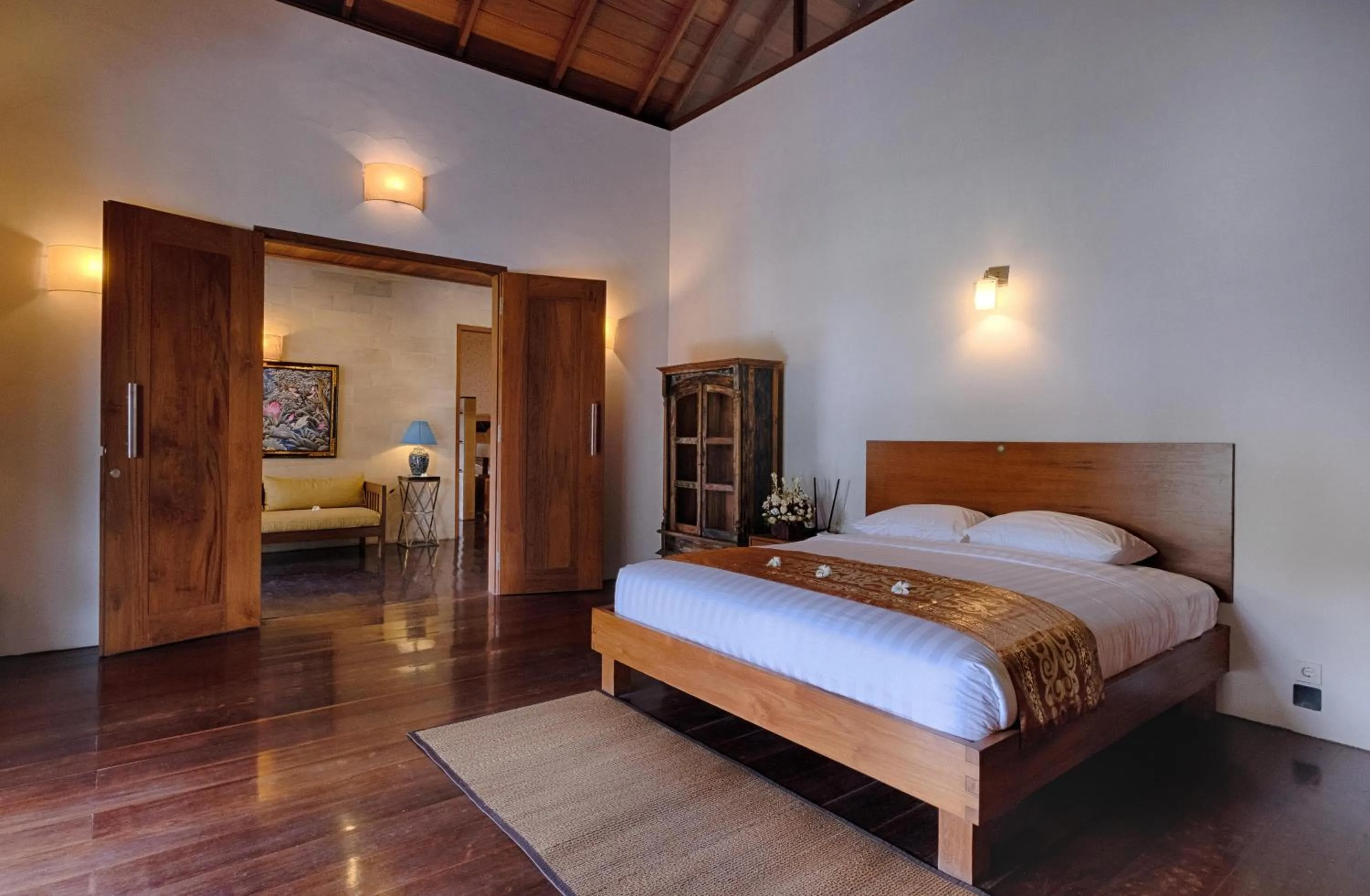 Bed in Ketewel Villa by Sanga Sanga Hospitality