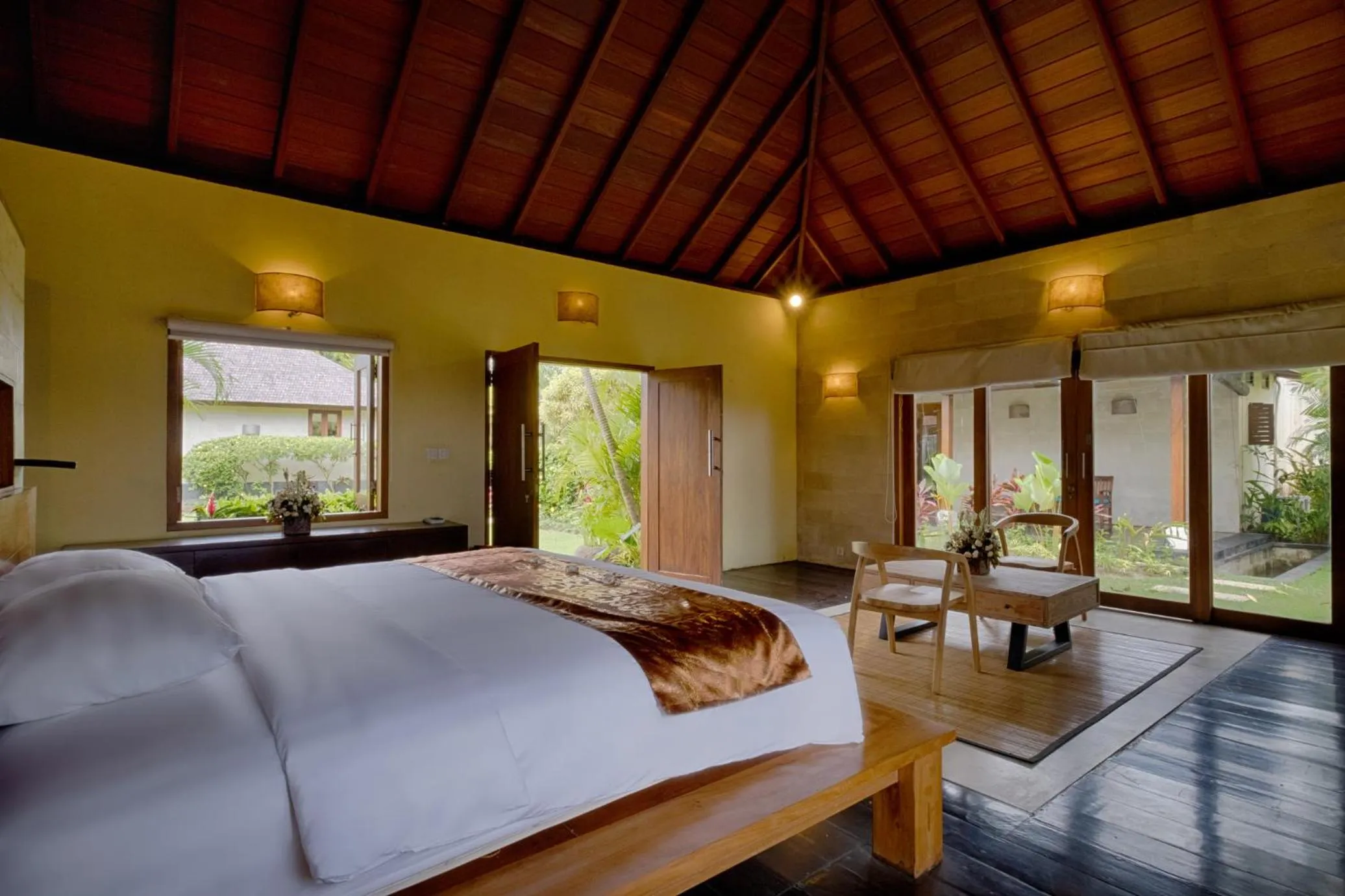 Bed in Ketewel Villa by Sanga Sanga Hospitality