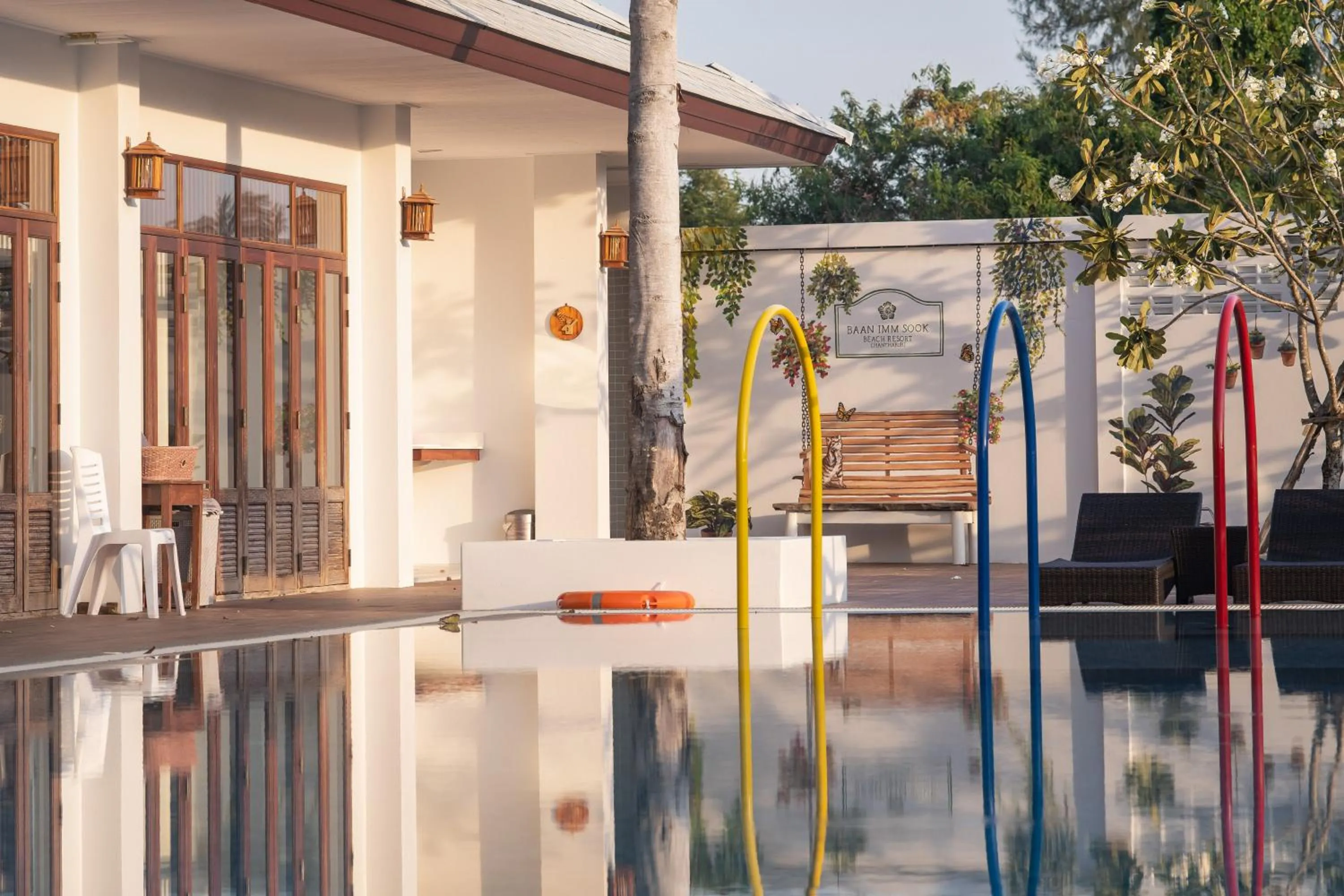 Pool view in Baan Pun Sook Resort