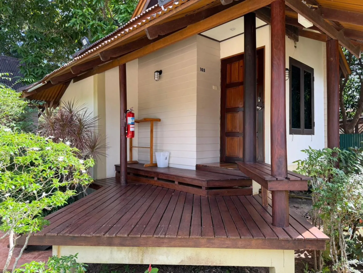 Balcony/Terrace in Baan Pun Sook Resort