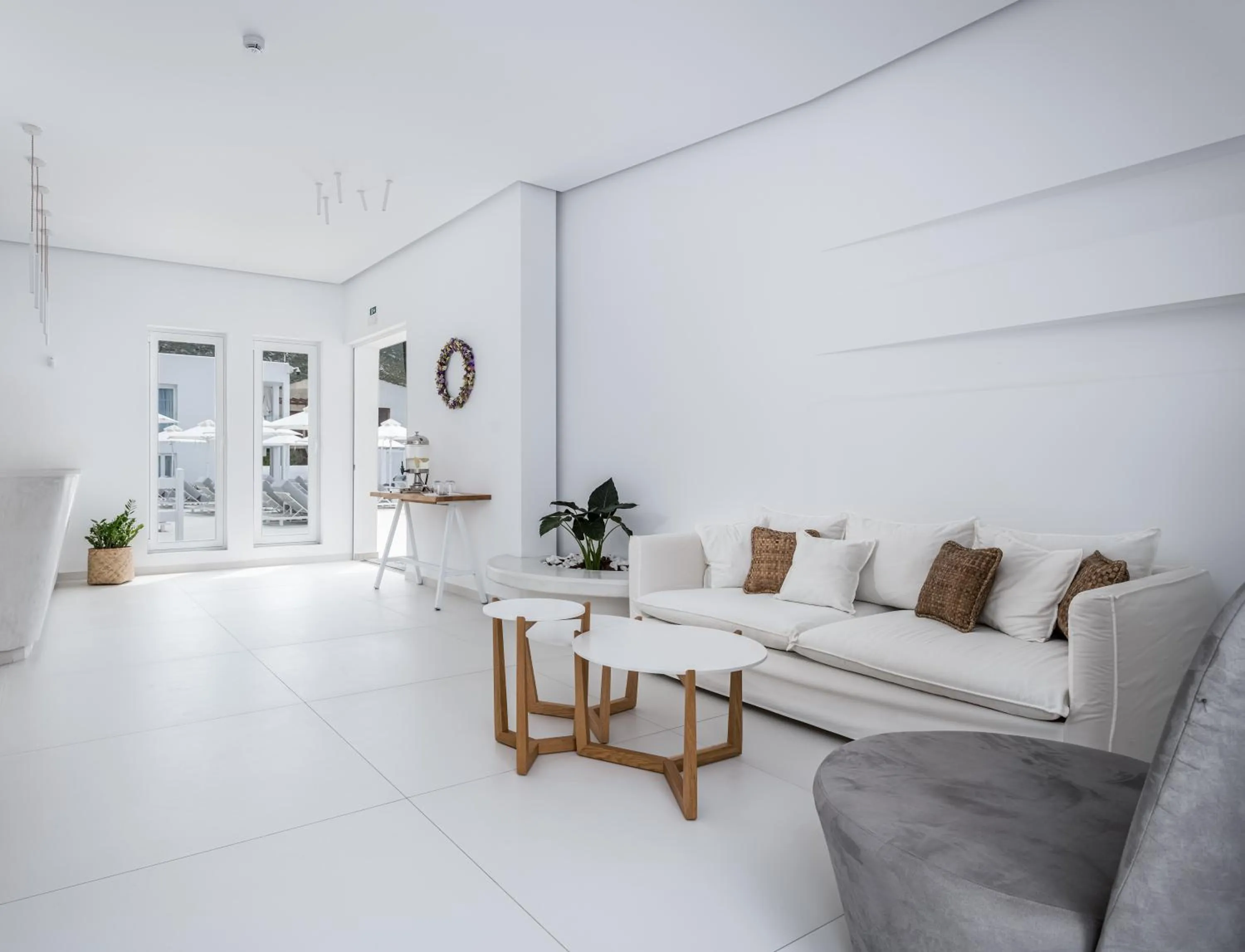 Lobby or reception in Kantouni Beach Boutique Hotel