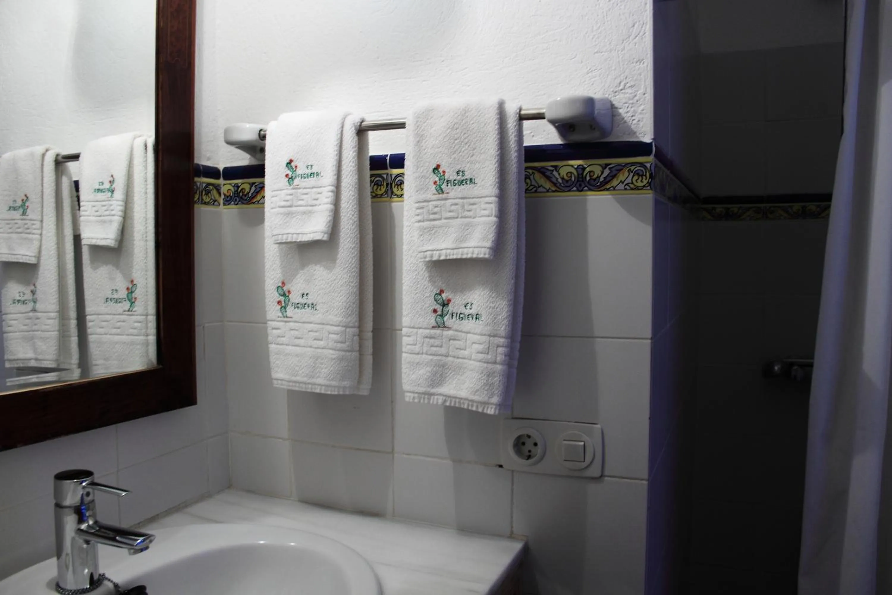 Bathroom in Petit Hotel Es Figueral