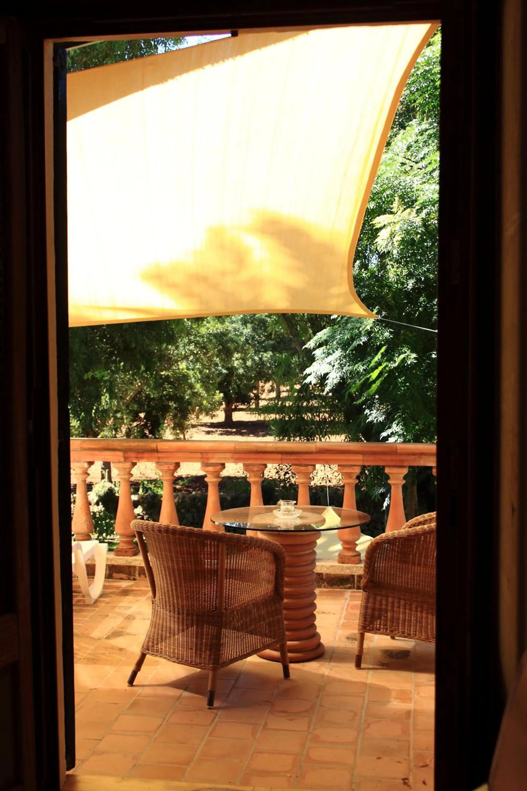 Balcony/Terrace in Petit Hotel Es Figueral