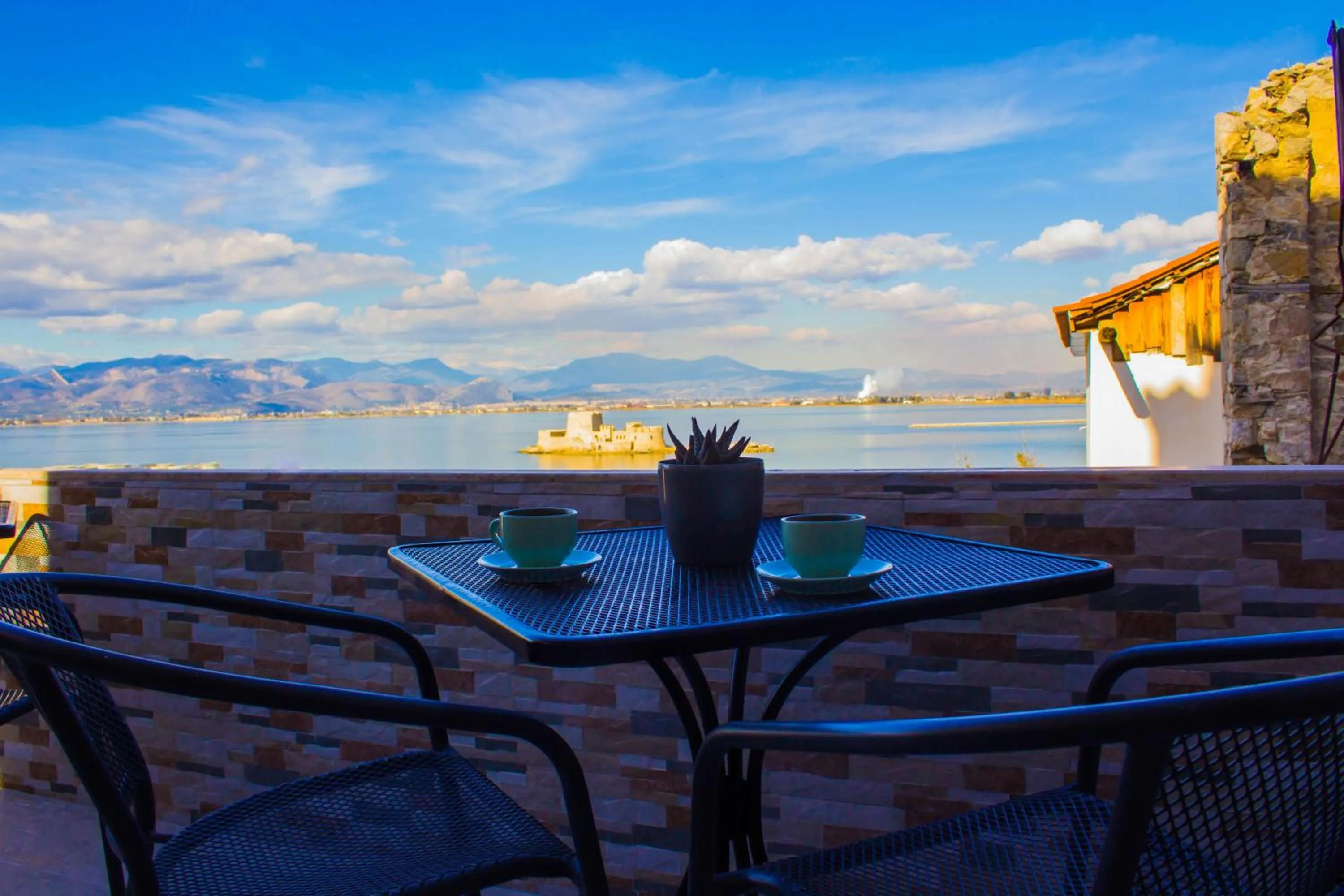 Balcony/Terrace in Bonne Nuit Pension