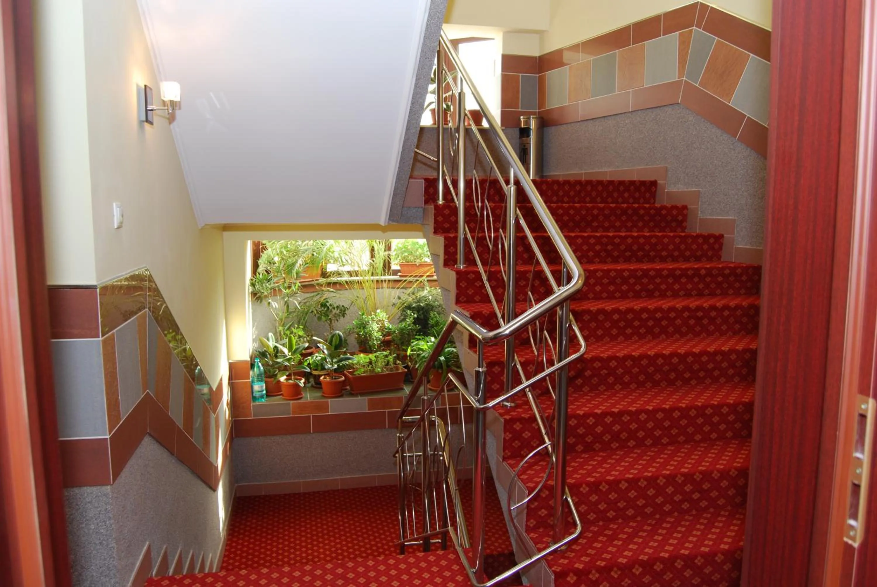 Decorative detail in Pensiunea President