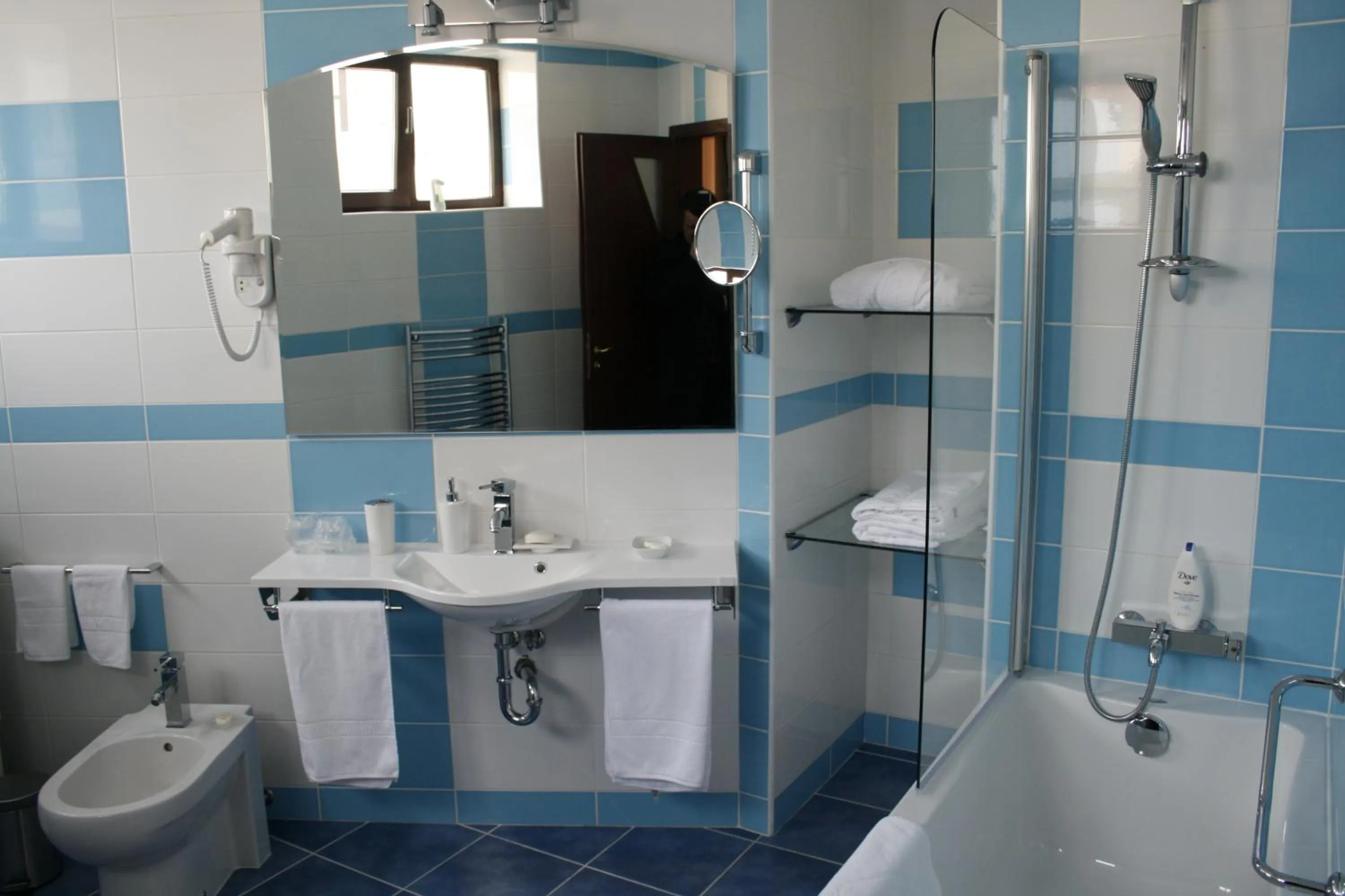 Bathroom in Pensiunea President