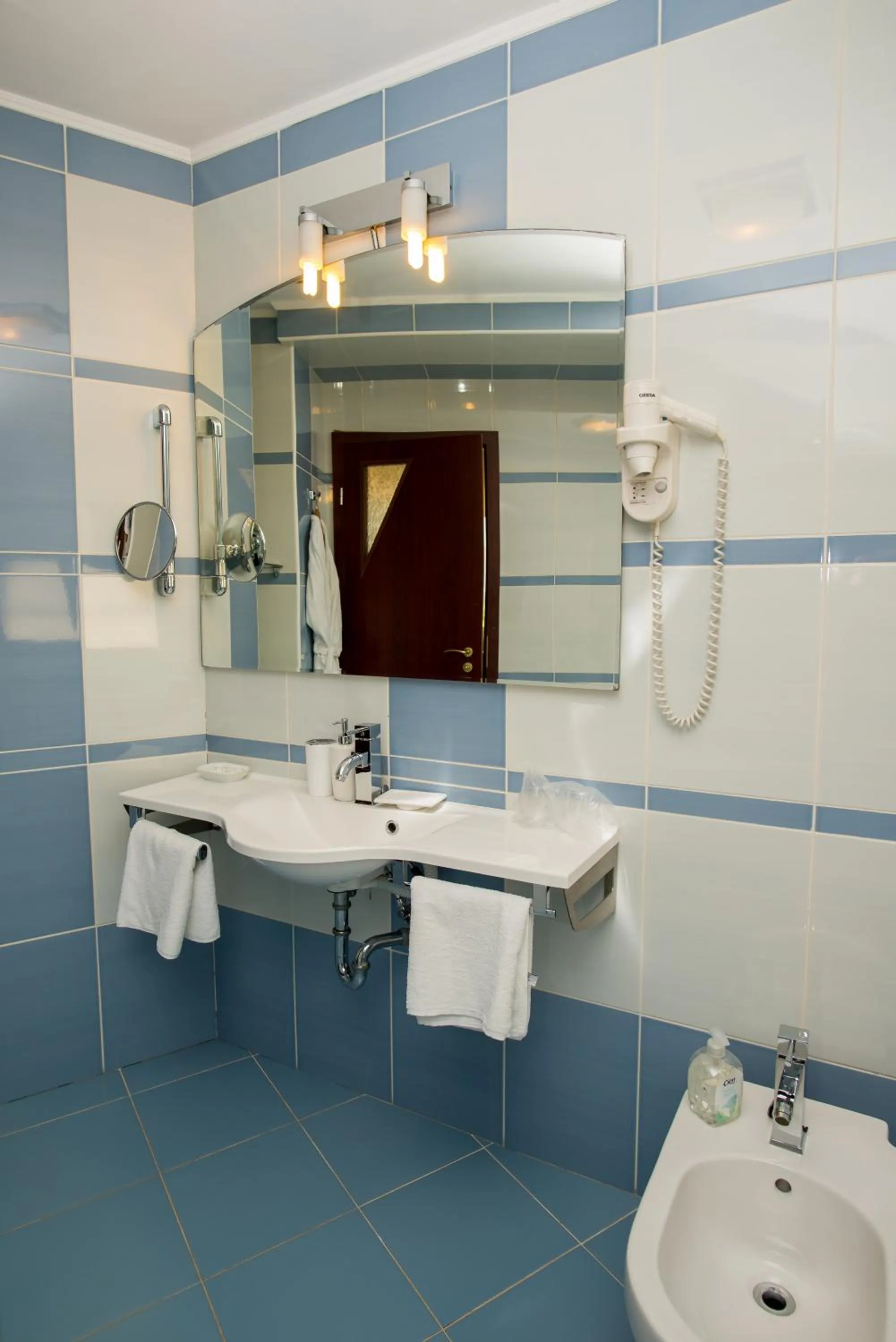 Bathroom in Pensiunea President