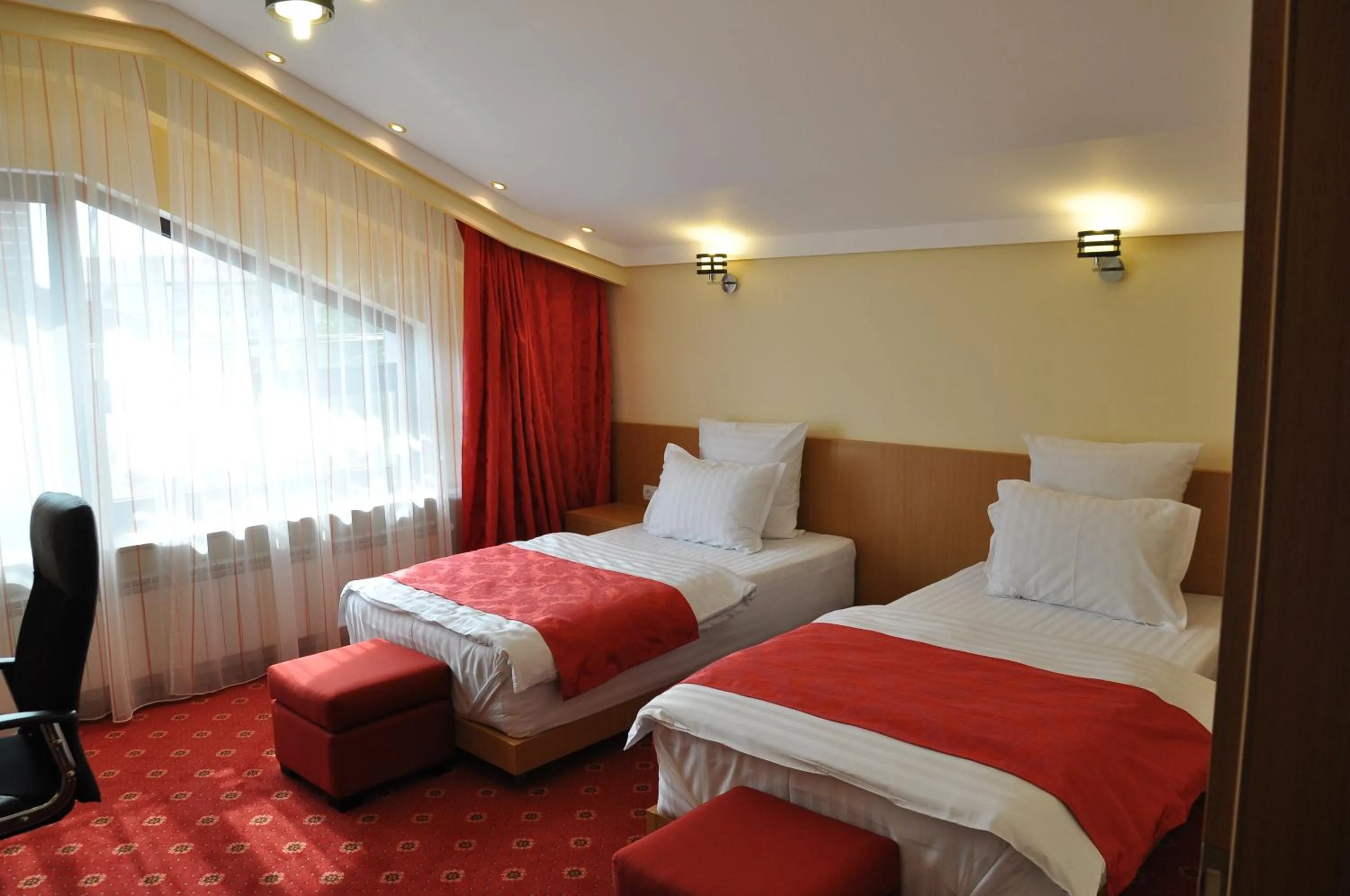 Bed in Pensiunea President