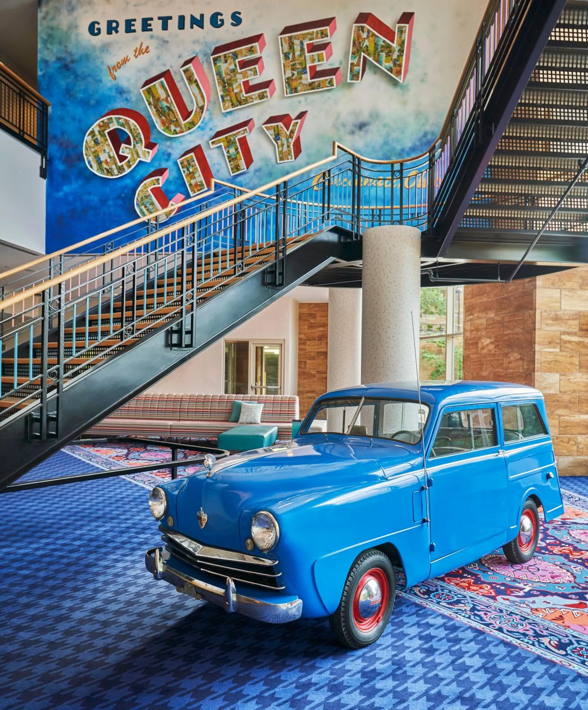 Lobby or reception in Graduate by Hilton Cincinnati
