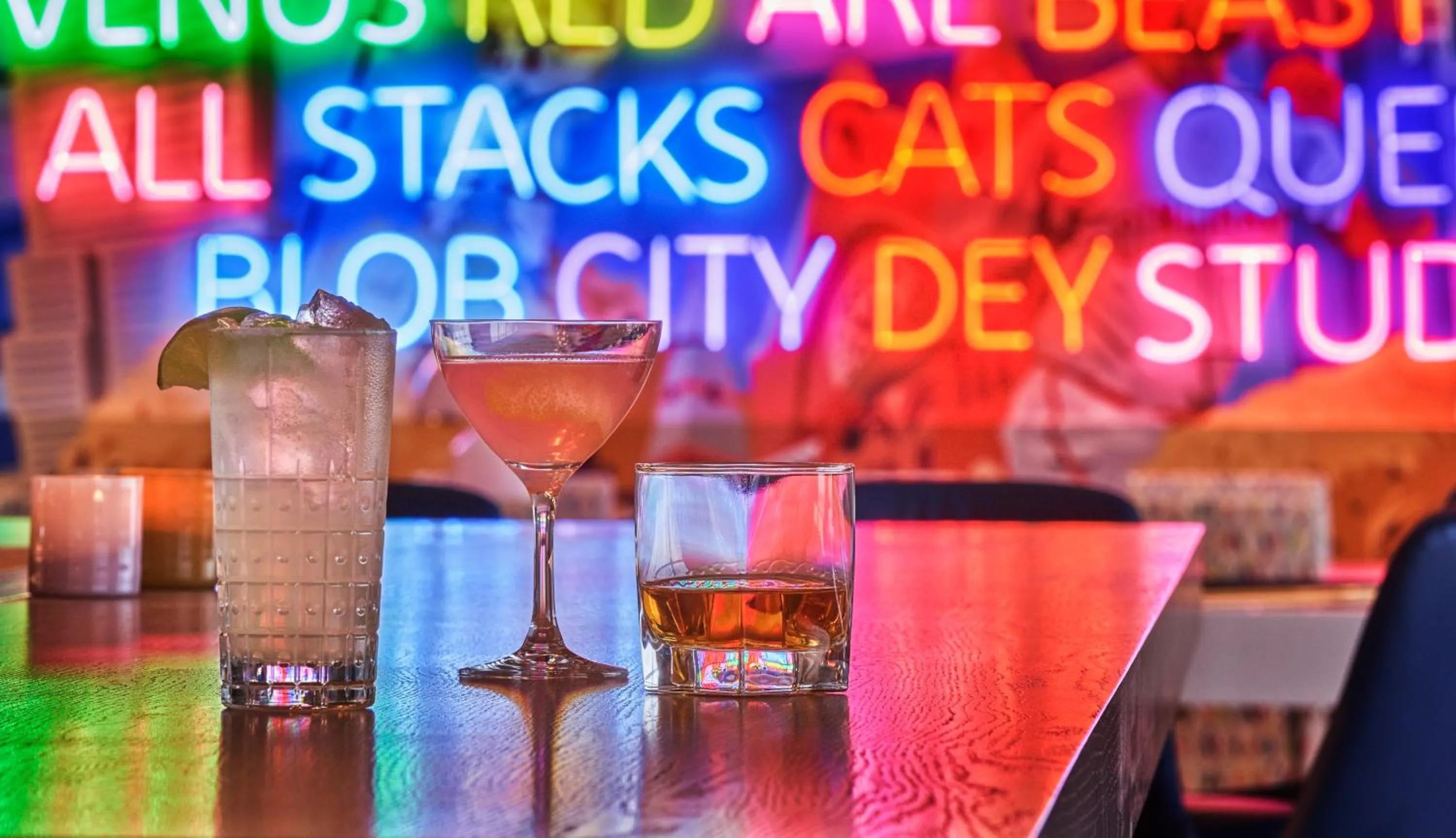 Drinks in Graduate by Hilton Cincinnati