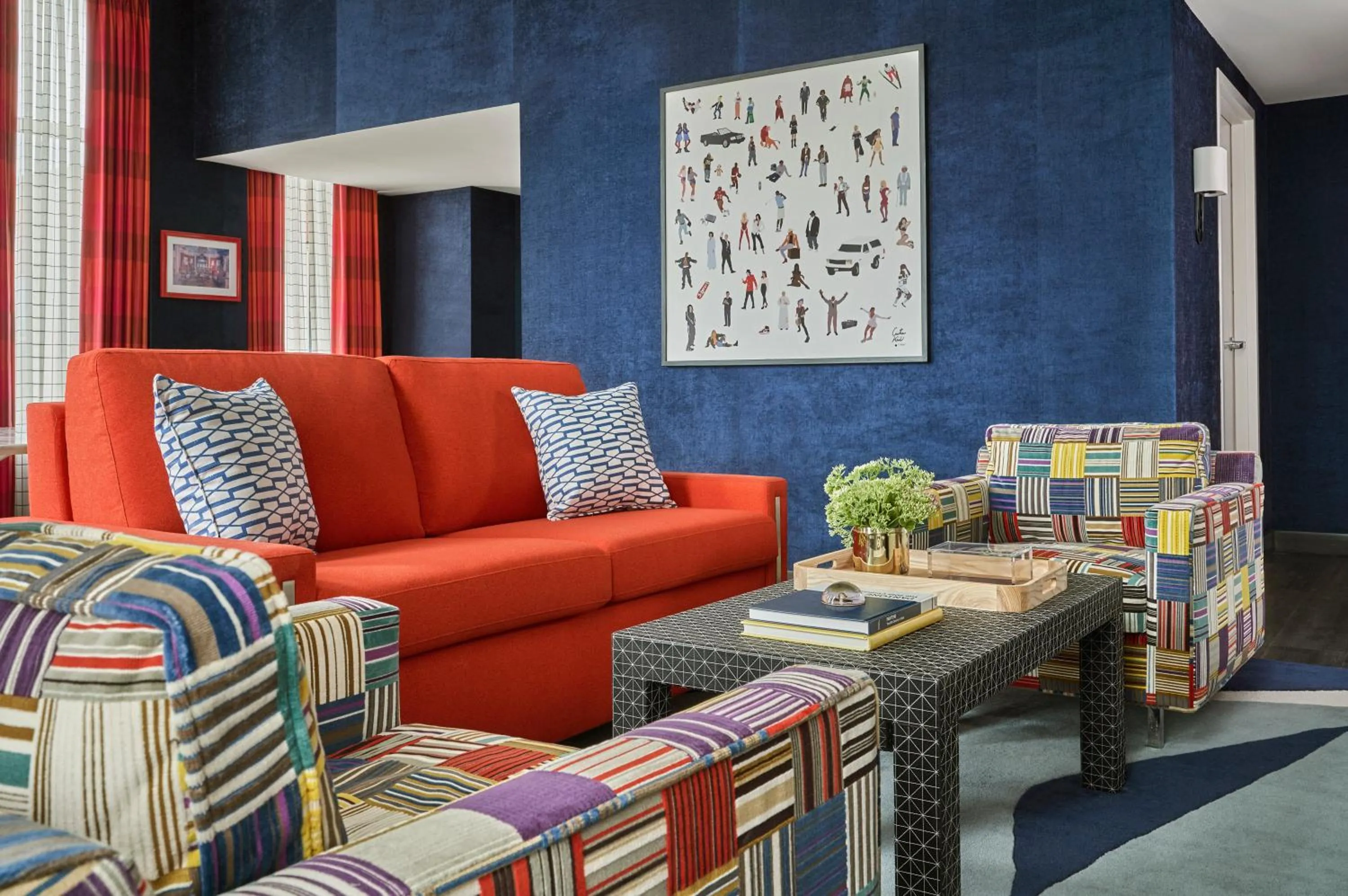 Seating area in Graduate by Hilton Cincinnati