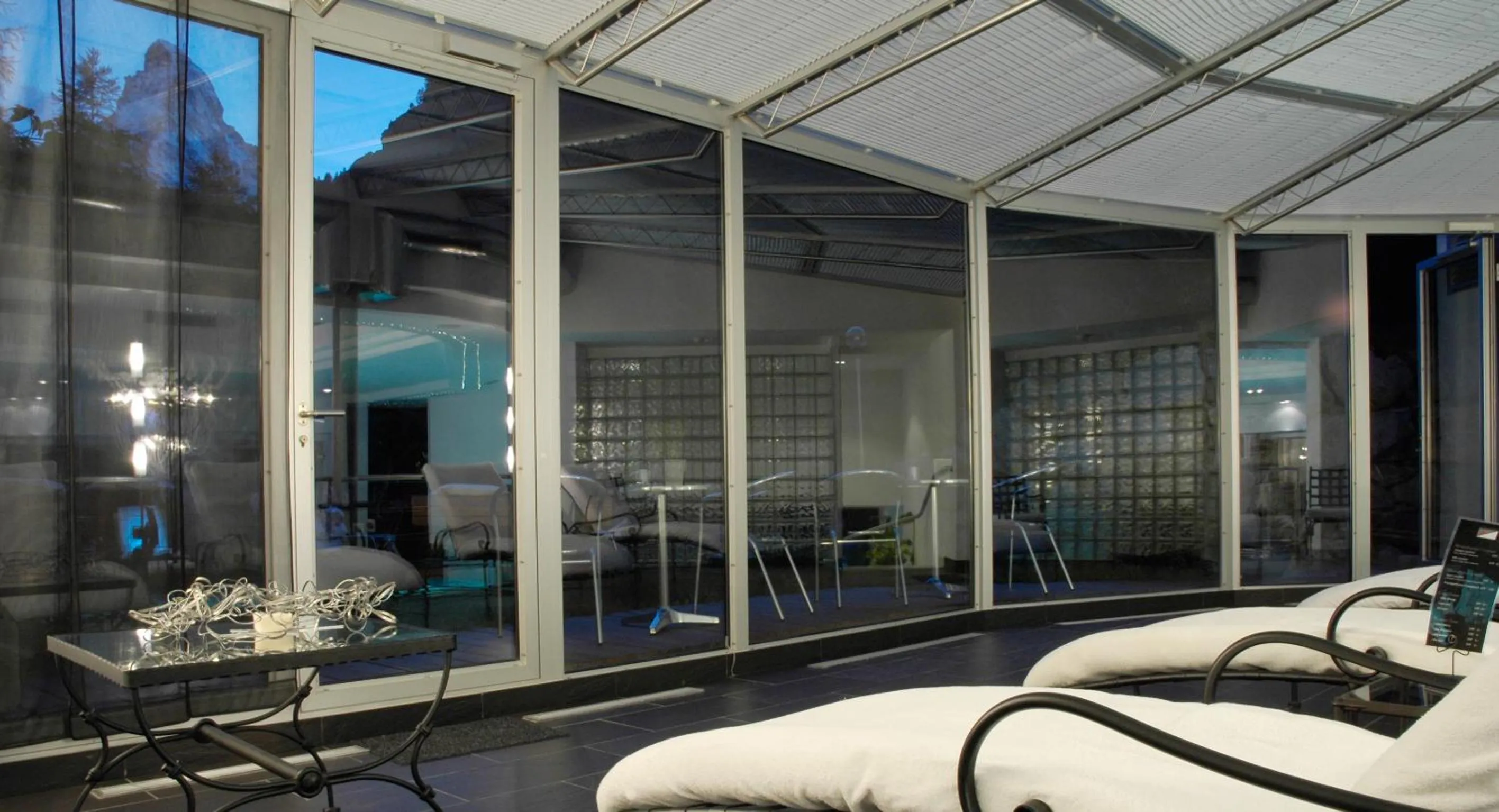 Spa and wellness centre/facilities in Suitenhotel Zurbriggen