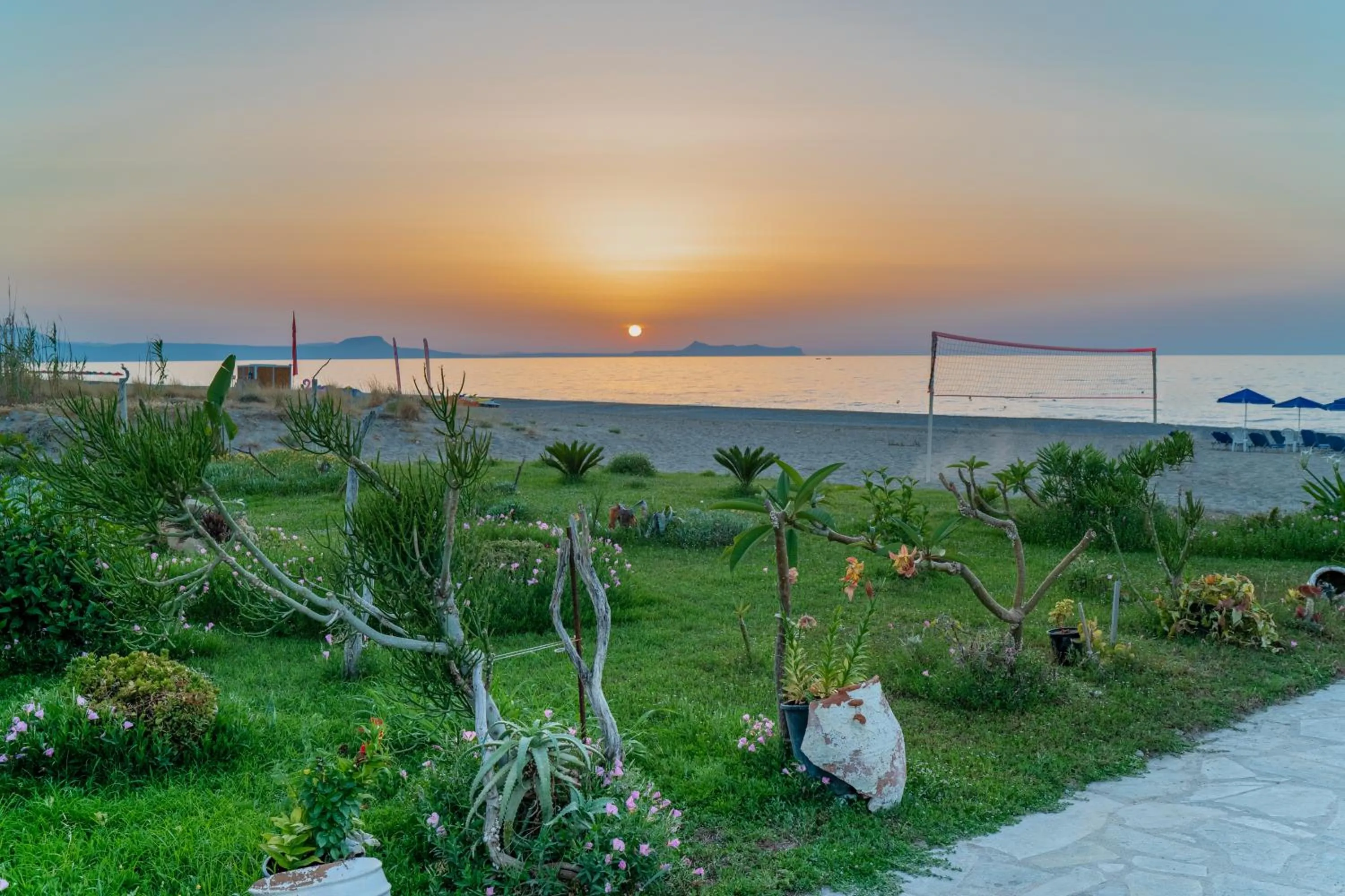 Garden in Hotel Kathrin Beach