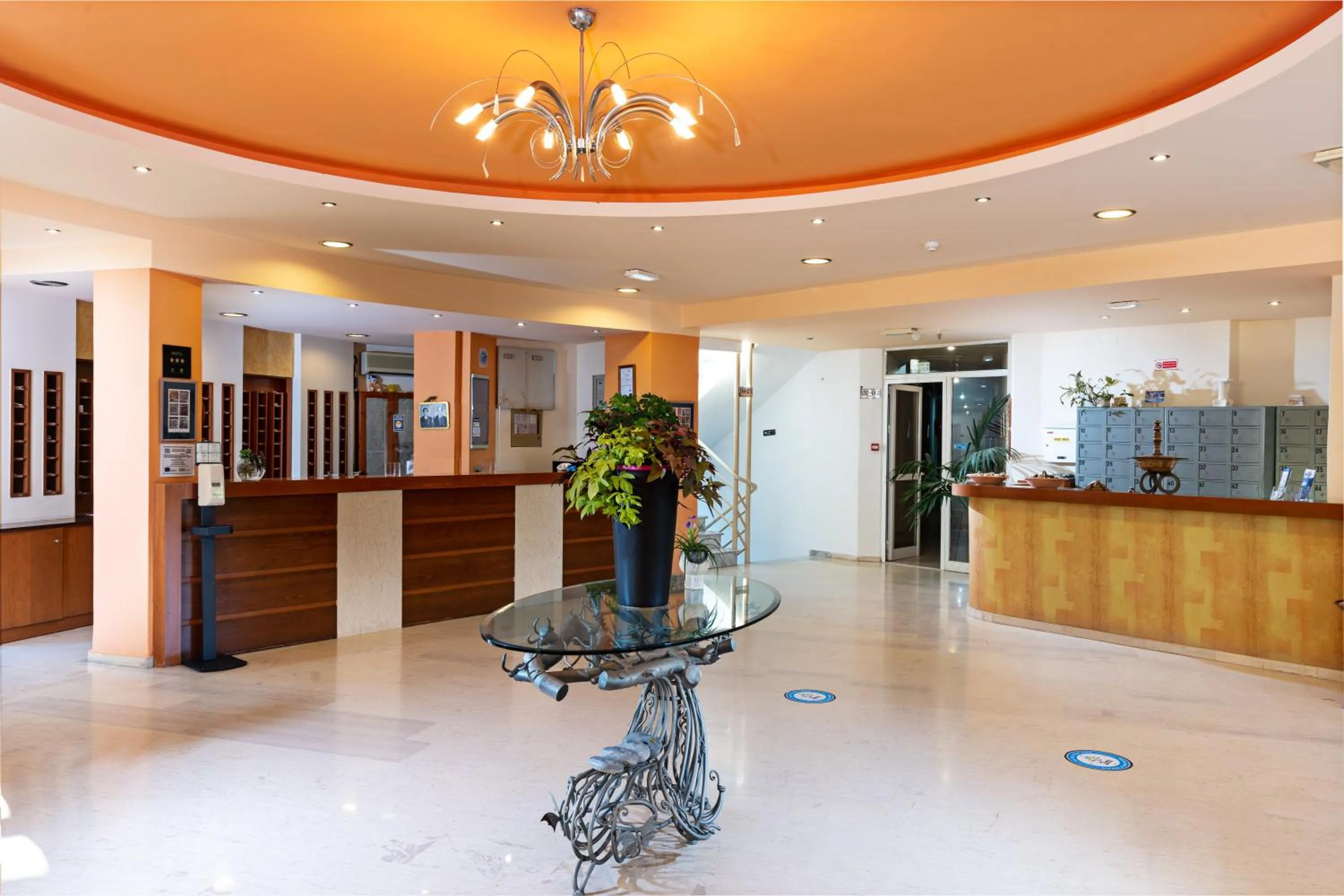 Lobby or reception in Hotel Kathrin Beach