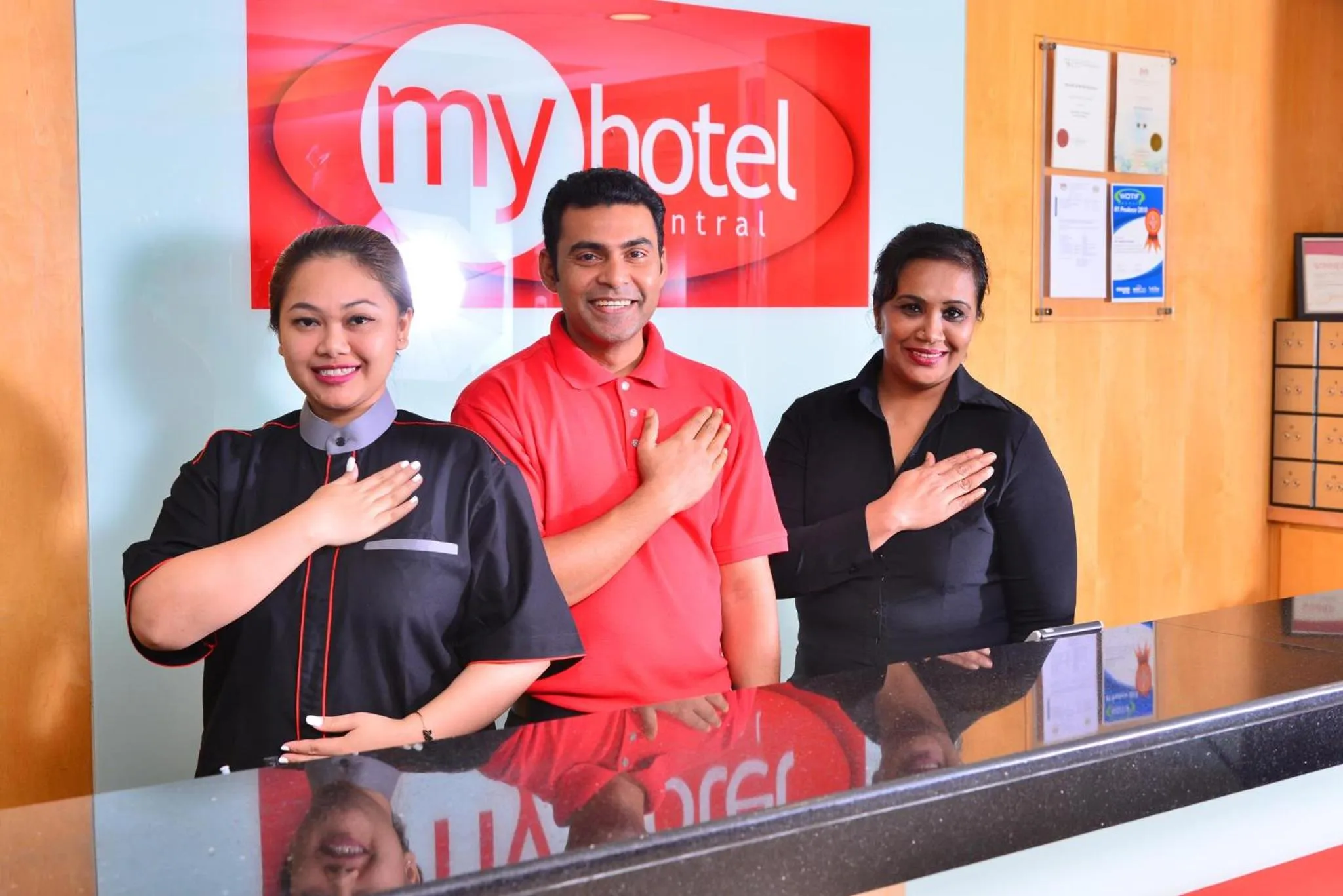 Staff in My Hotel @ Sentral