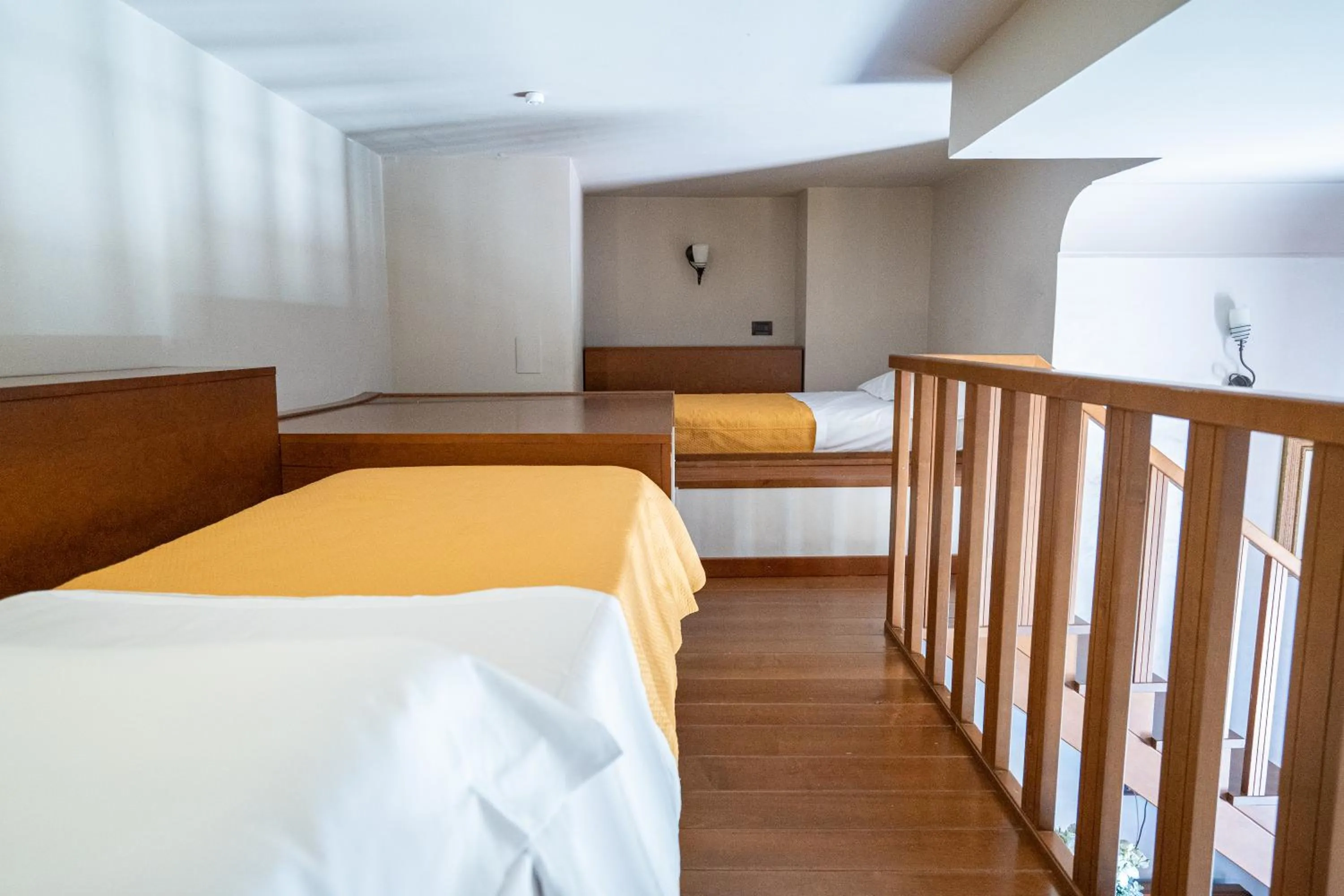 Bed in Art Hotel Santa Lucia