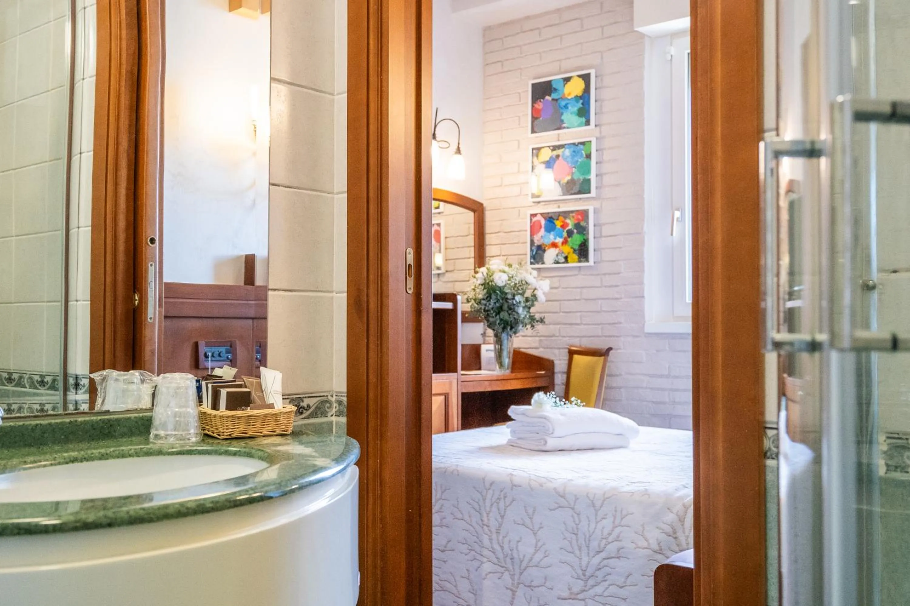 Bedroom in Art Hotel Santa Lucia