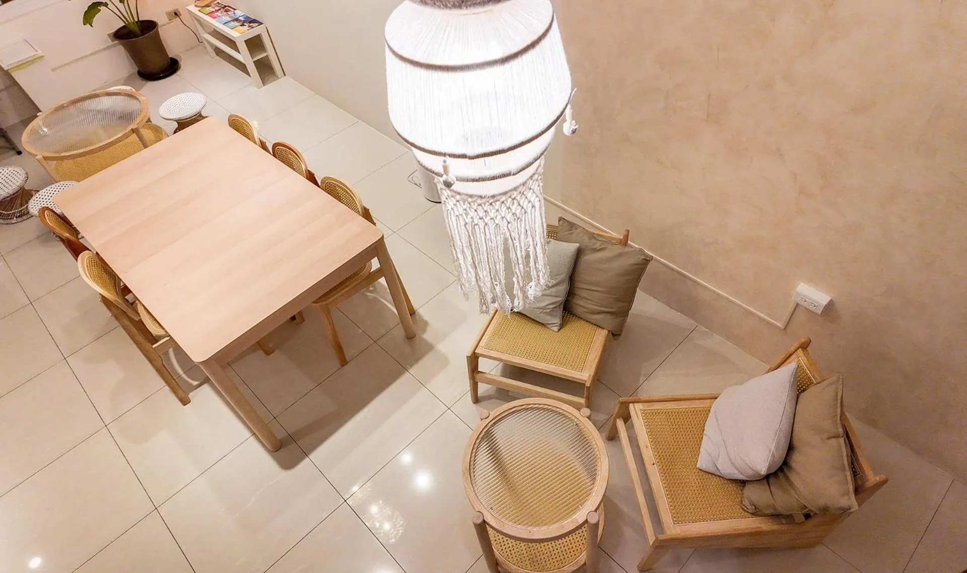 Living room in Maybe Homestay